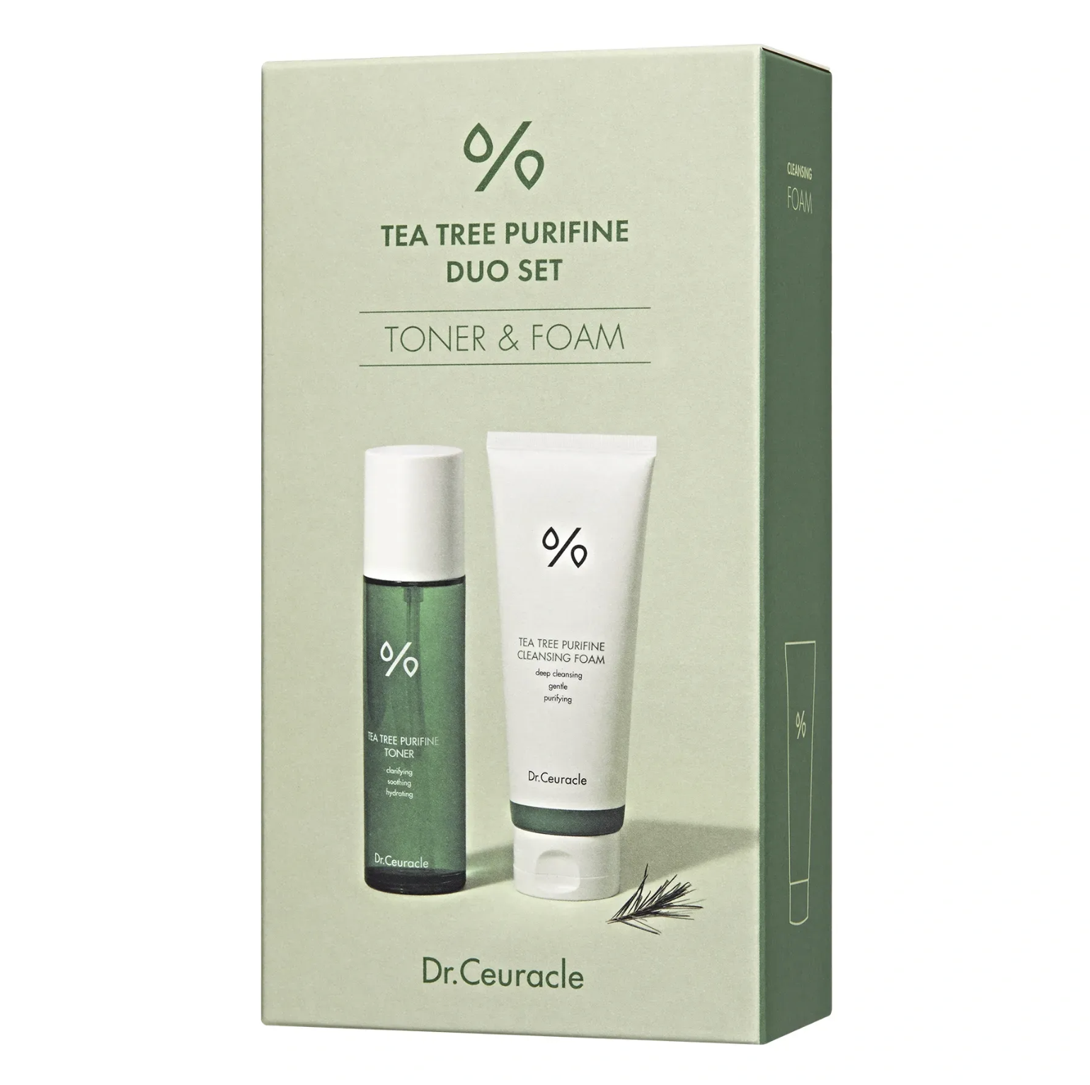 Dr.Ceuracle Tea Tree Purifine Duo Set - набор средств с чайным деревом