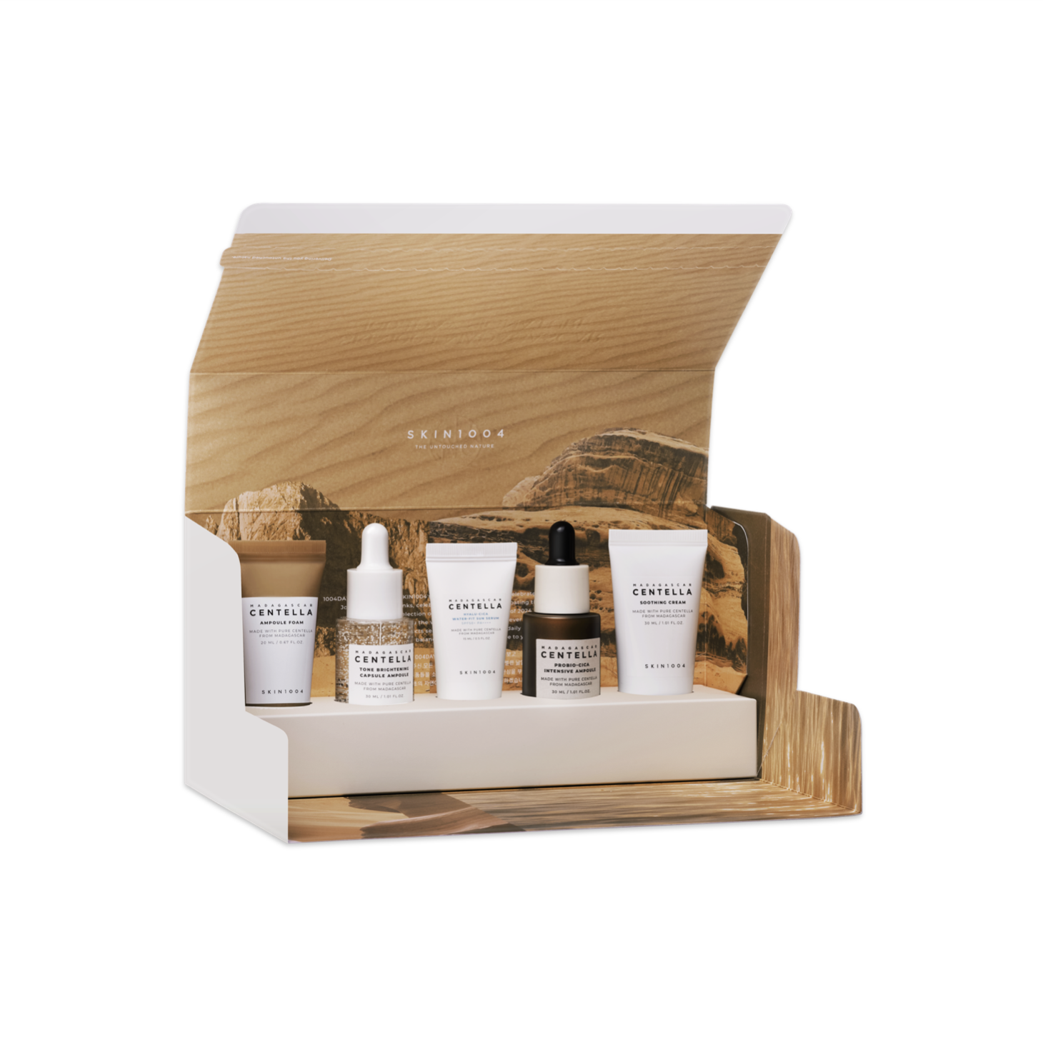 Skin1004 Madagascar 1004Day Signature Mini Set - Набор средств-миниатюр с экстрактом азиатской центеллы