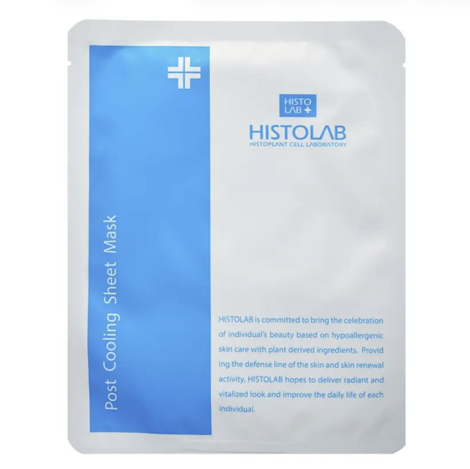 Histolab Post Cooling Sheet Mask - Регенерирующая постпроцедурная маска на нетканевой основе