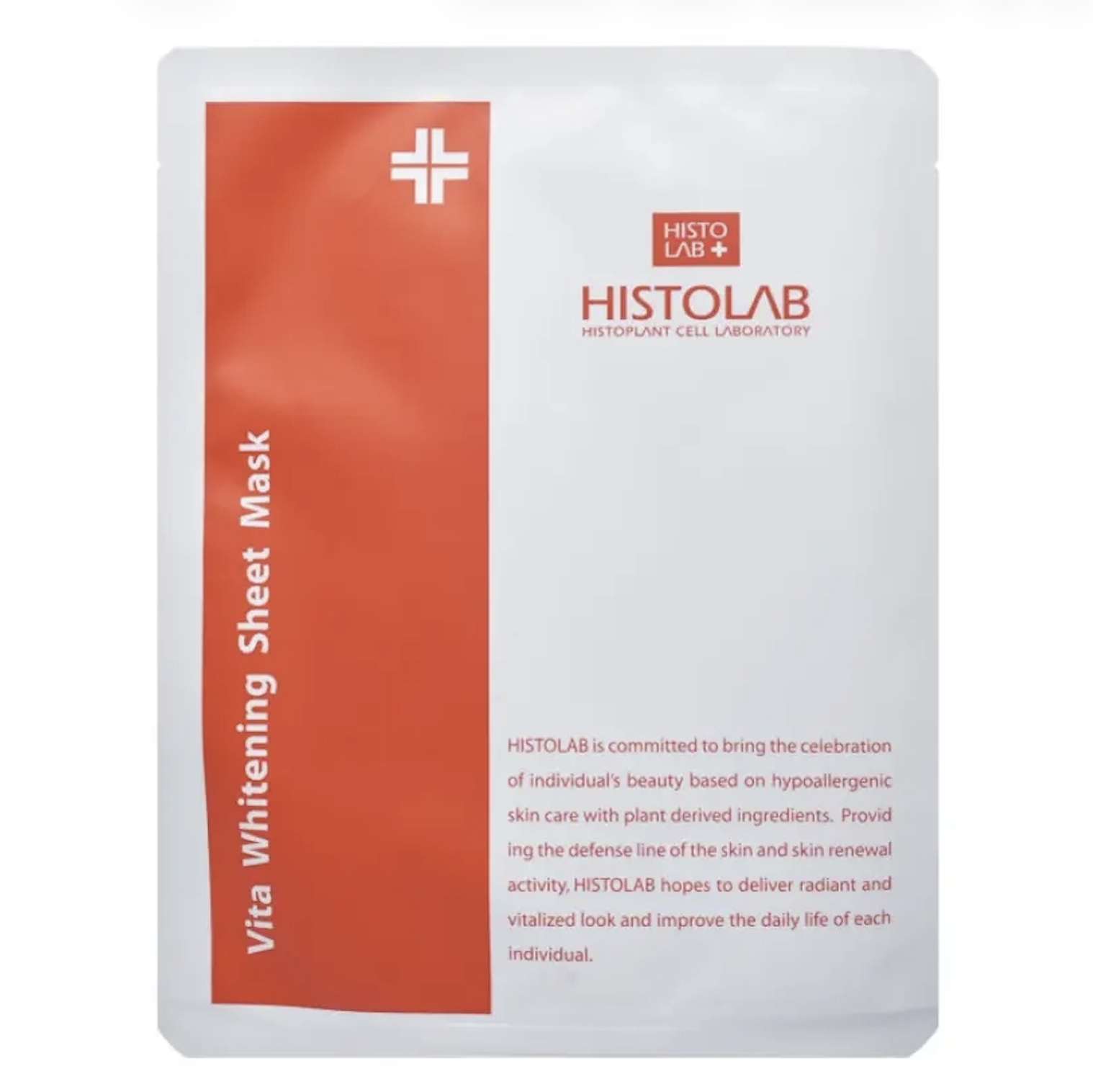 Histolab Vita Whitening Sheet Mask - Мультивитаминная маска с осветительным комплексом на нетканевой основе