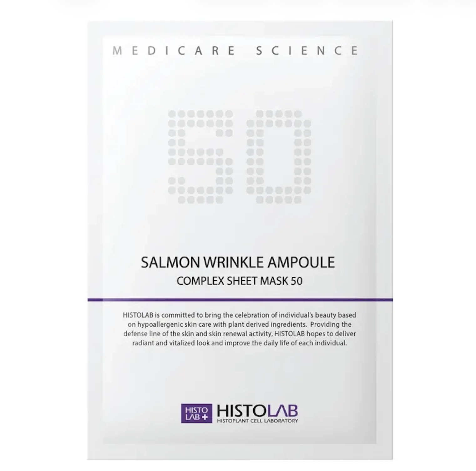 Histolab Salmon Wrinkle Ampoule Complex Sheet Mask - Маска на нетканой основе против морщин