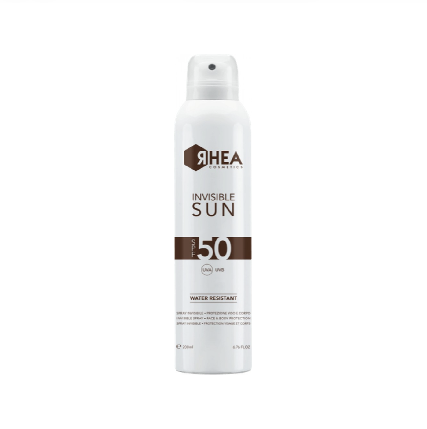Rhea Cosmetics Invisible Sun Face and Body Invisible Spray SPF50 - Невидимый спрей для лица и тела Rhea Cosmetics Invisible Sun Face and Body Invisible Spray SPF50 - Невидимый спрей для лица и тела