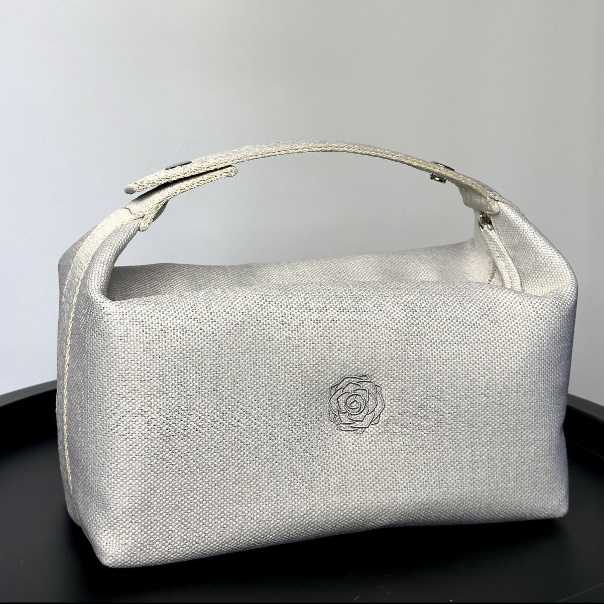The Beauty Room Cosmetic Bag Big Grey Beige - Косметичка большая серо-бежевая