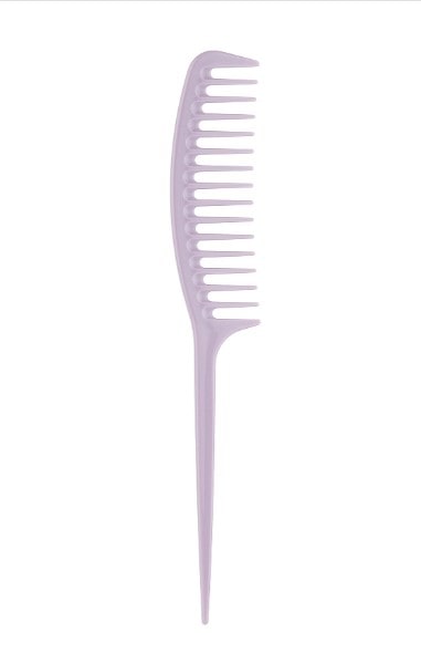 Janeke Fashioncomb - Гребень для волос c ручкой cиреневый 82 826 LIL