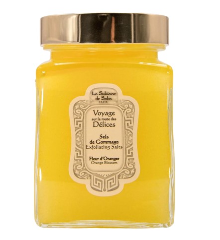 La Sultane De Saba Exfoliating Salts Orange Blossom - Солевой скраб для тела "Апельсиновый Цвет"