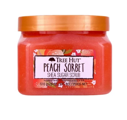 Tree Hut Peach Sorbet Sugar Scrub - Скраб для тела Tree Hut Peach Sorbet Sugar Scrub - Скраб для тела