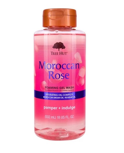  Tree Hut Moroccan Rose Foaming Gel - Гель для душу