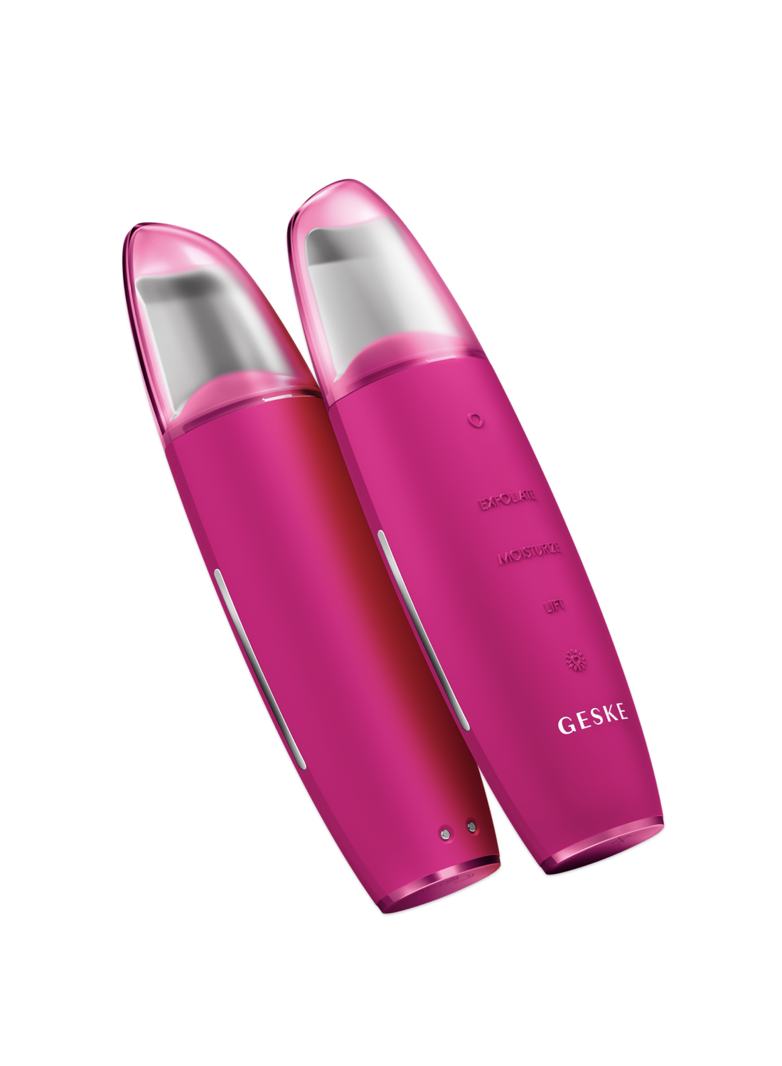 Geske MicroCurrent Skin Scrubber & Blackhead Remover 9 in 1 Magenta - Скрабирующий девайс против черных точек 9 в 1 пурпурный Geske MicroCurrent Skin Scrubber & Blackhead Remover 9 in 1 Magenta - Скрабирующий девайс против черных точек 9 в 1 пурпурный