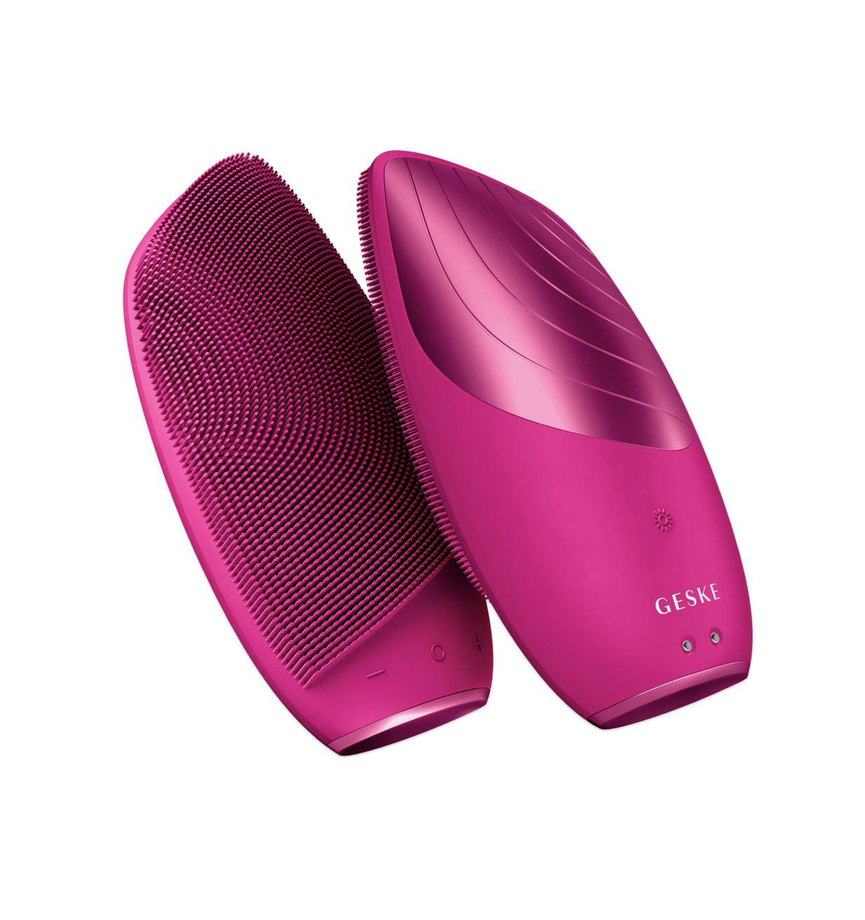 Geske Sonic Thermo Facial Brush 6 in 1 Magenta - Электронная звуковая термо щетка для лица 6 в 1 пурпурная