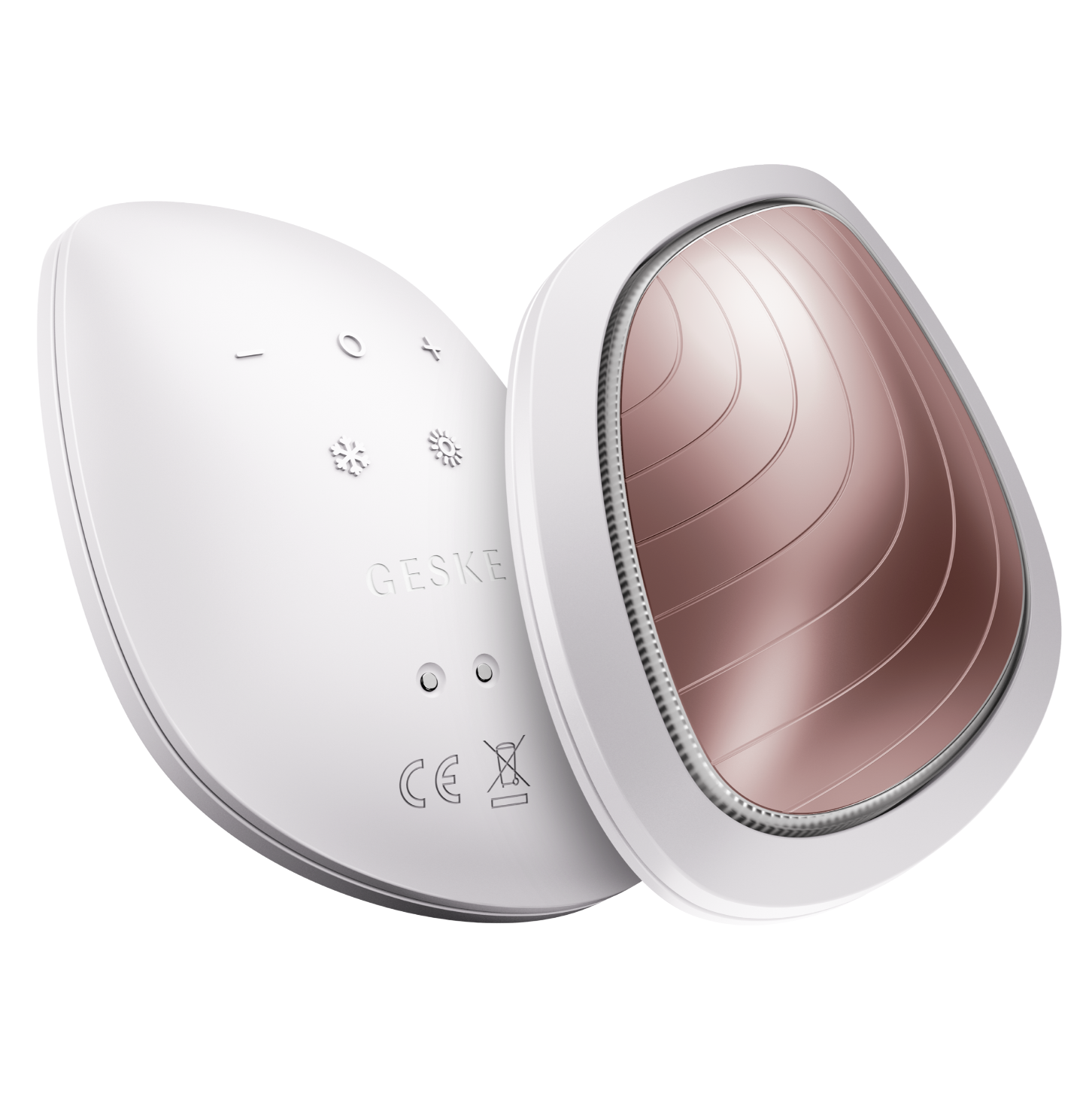 Geske Sonic Warm & Cool Mask 9 in 1 Starlight - Звуковая маска тепло и холод 9 в 1 пудровая