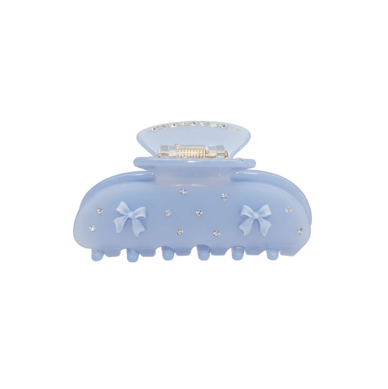 Emi Jay Sweetheart Clip in Blue Ribbon - Крабик для волос
