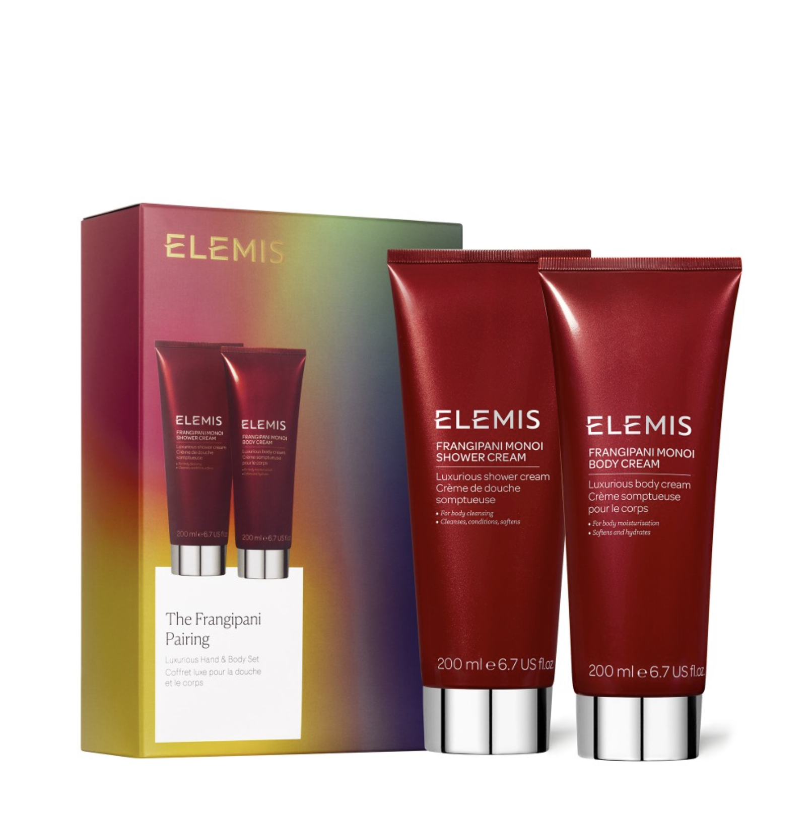 Elemis The Frangipani Pairing - Набір для тіла Франжипані