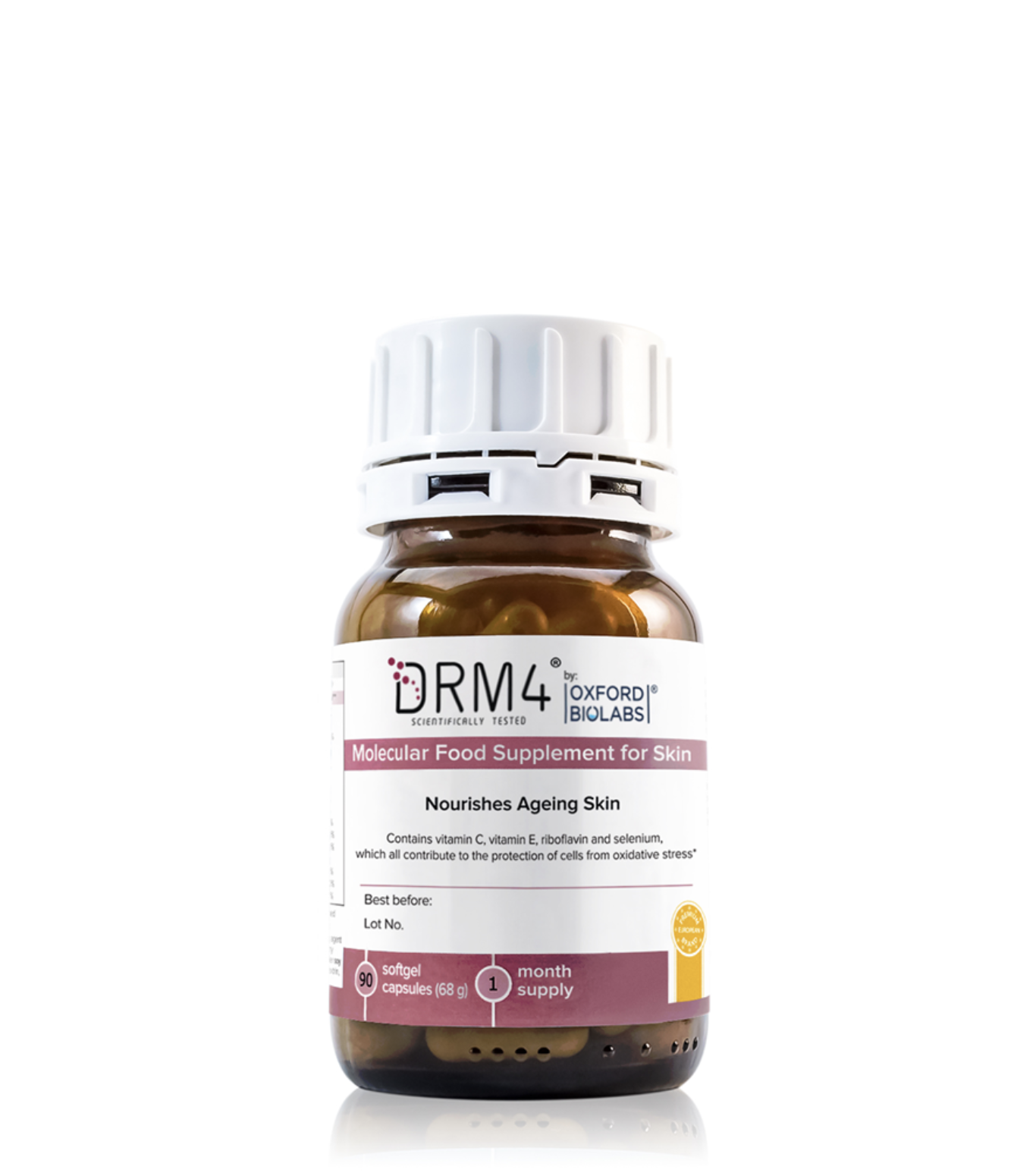 Oxford Biolabs DRM4 Molecular Food Supplement For Skin - Молекулярна дієтична добавка для покращення стану шкіри