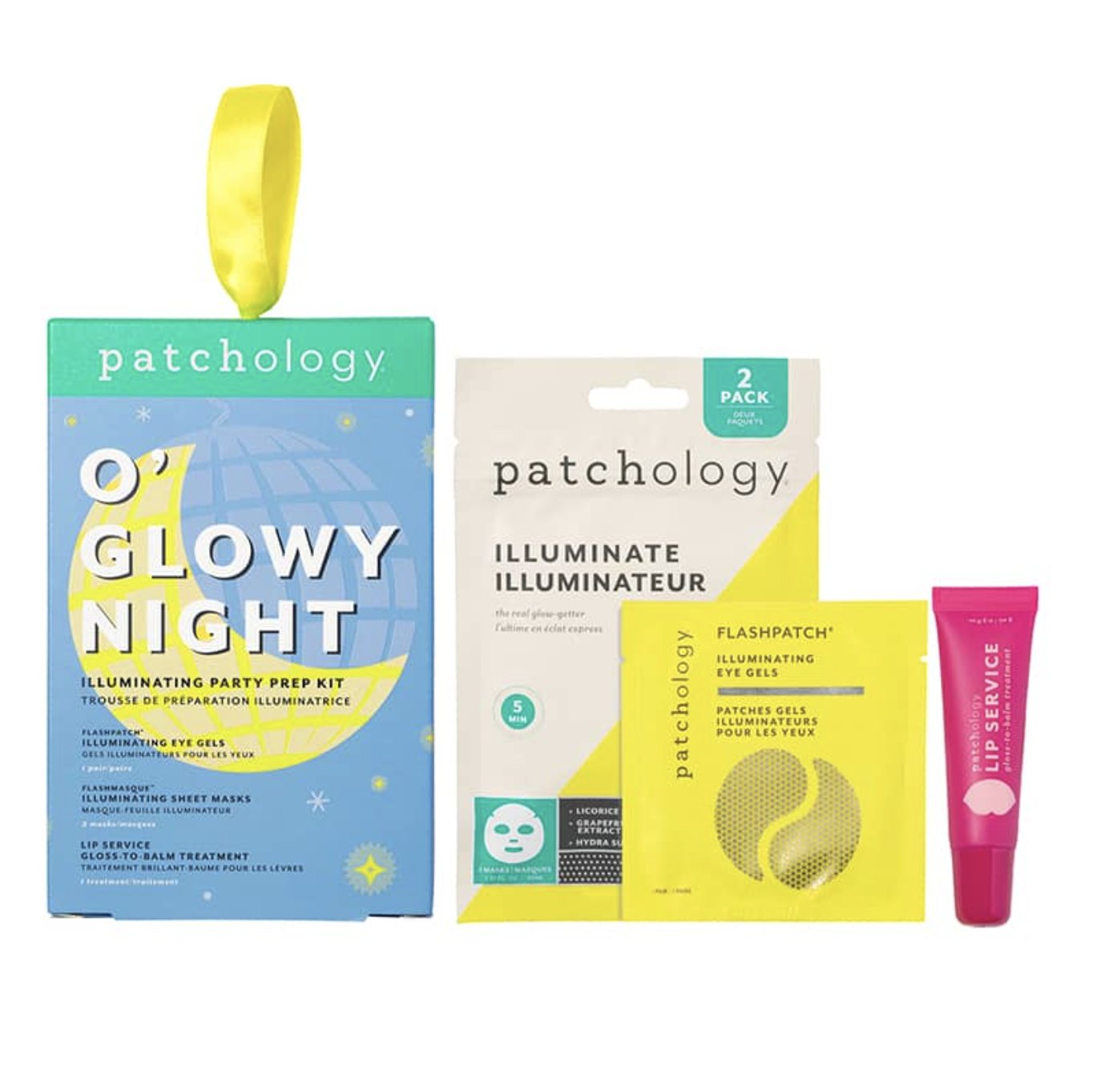 Patchology O Glowy Night Kit - Святковий набір для сяйва