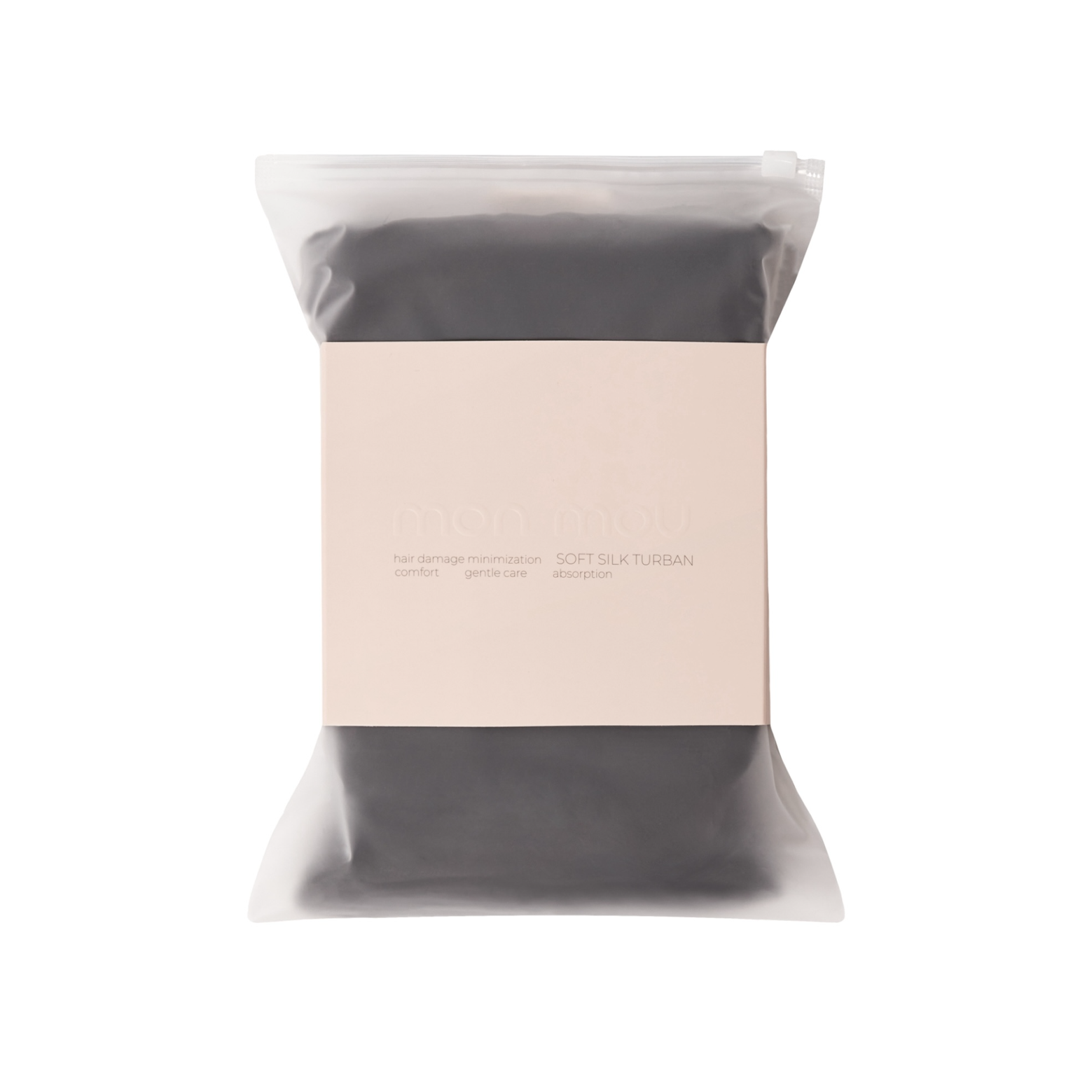 Mon Mou Hair Turban Black - Тюрбан для волосся чорний Mon Mou Hair Turban Black - Тюрбан для волосся чорний
