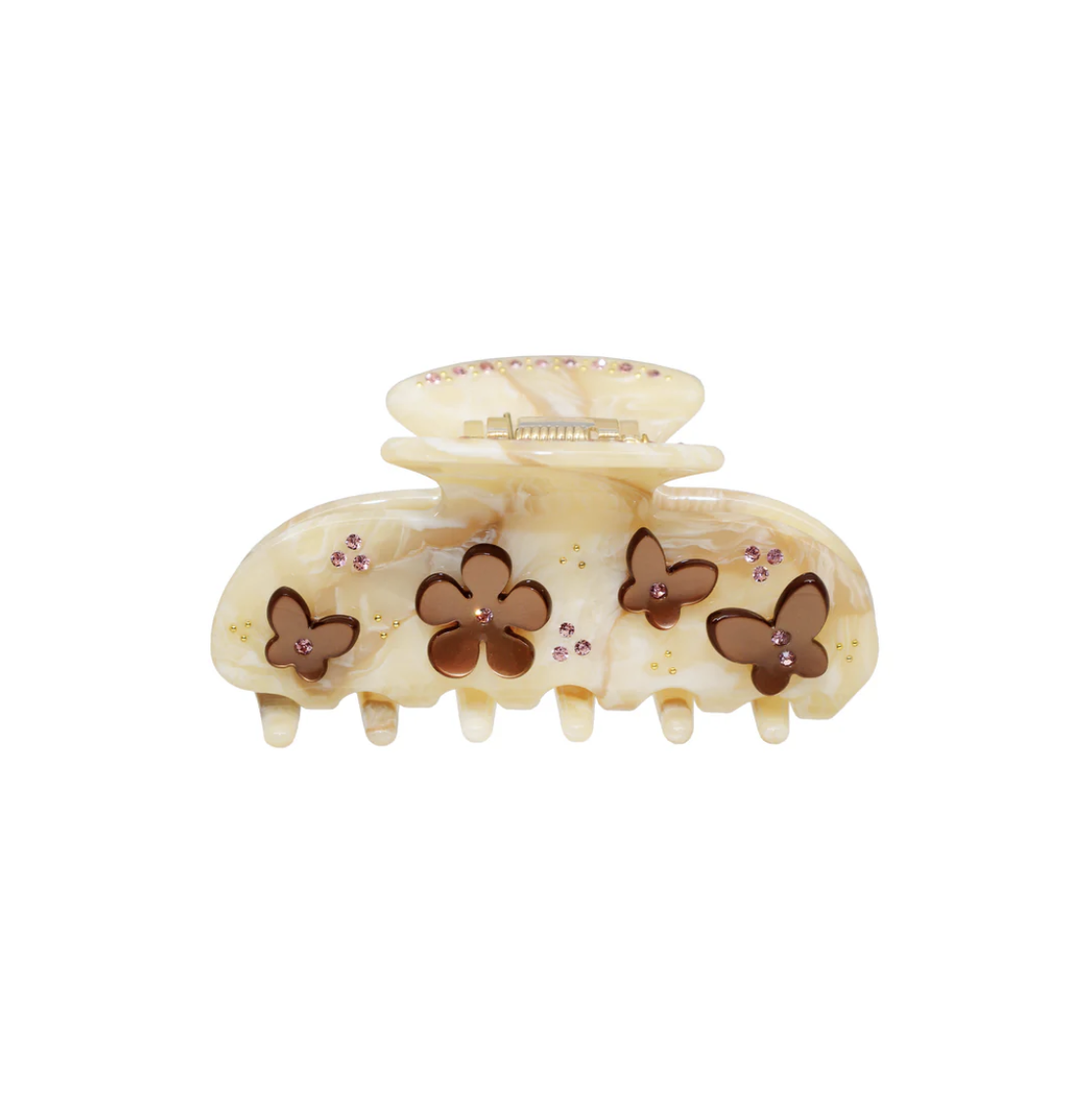 Emi Jay Sweetheart Clip in Cocoa Chantilly Angel Food - Крабик для волос