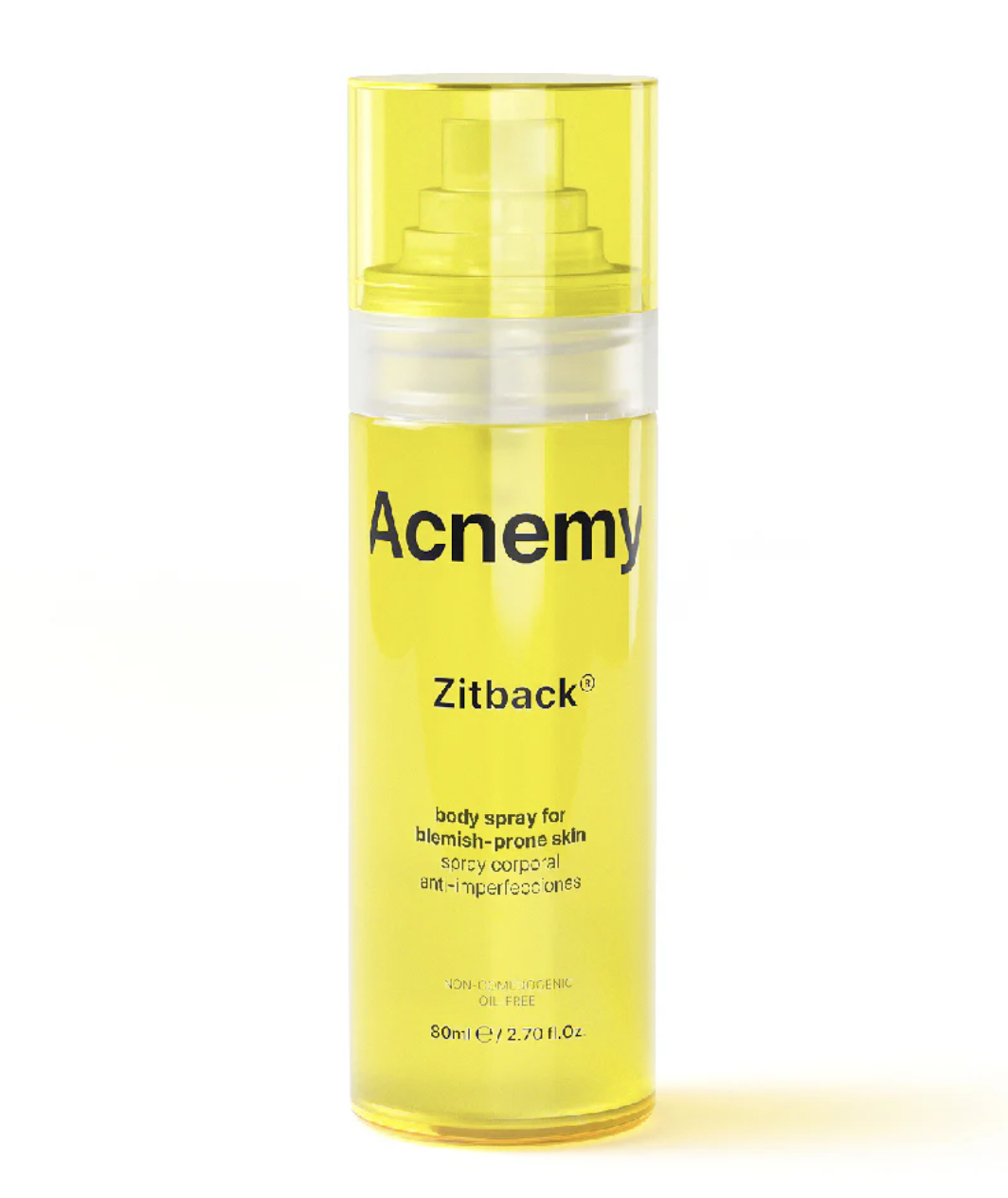 Acnemy Zitback Spray Blemish Clarifying Body Spray - Спрей для тела из акне
