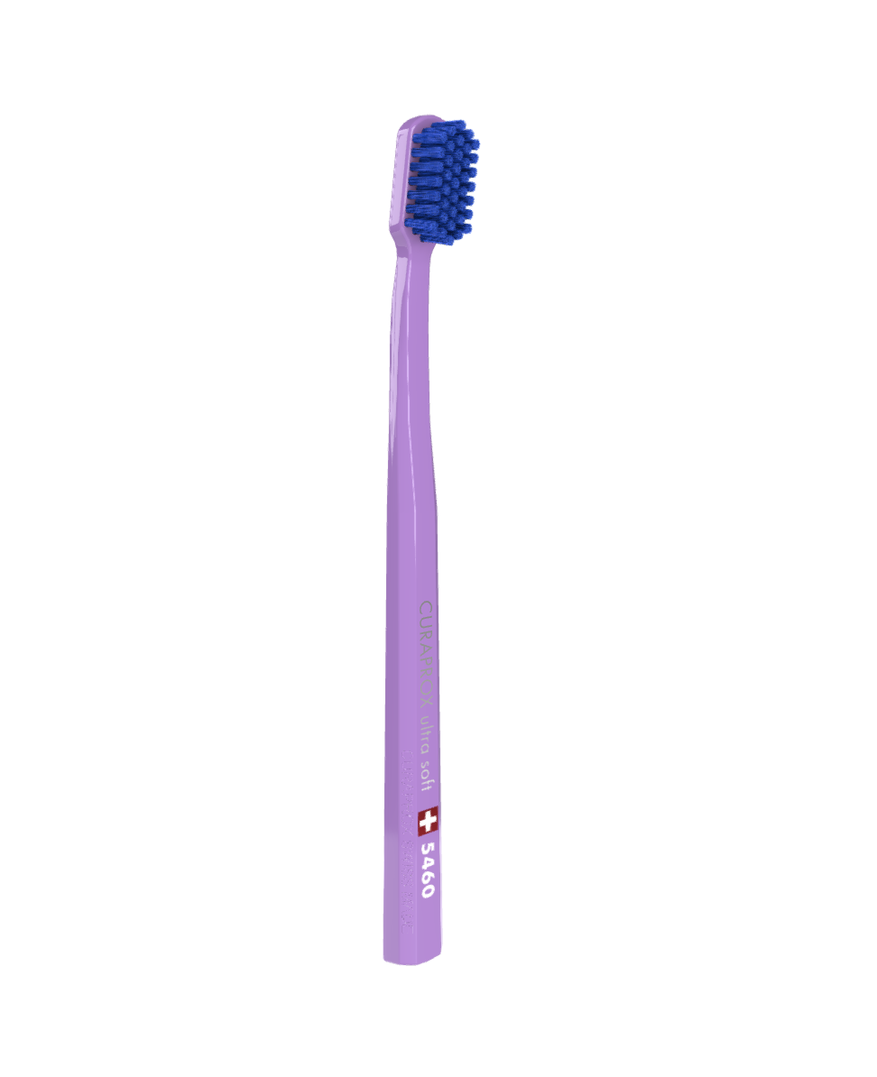 Curaprox CS 5460 Ultra Soft 0.10 mm - Зубная щетка ультрамягкая 0.10 мм лилово-синяя