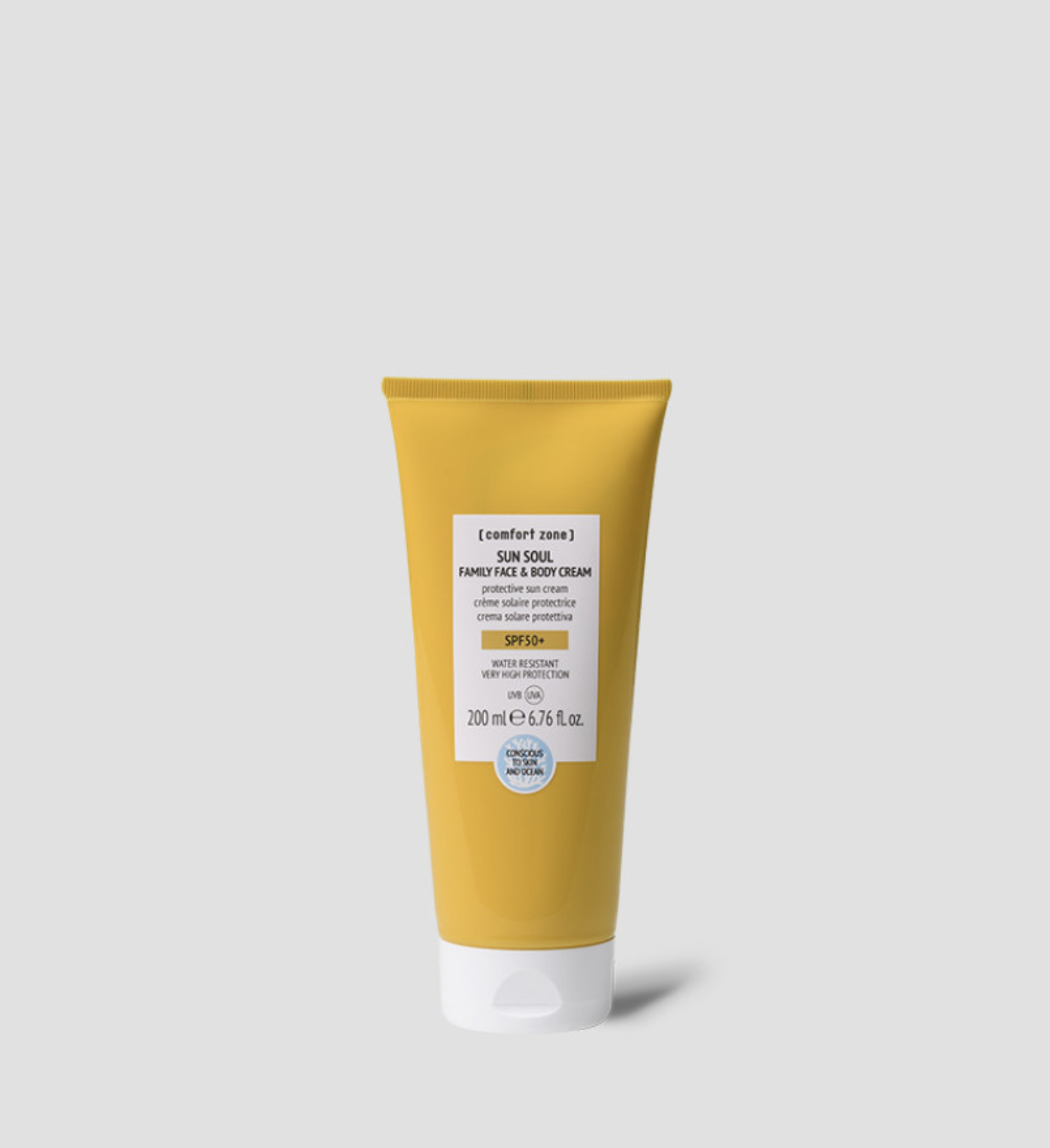 Comfort Zone Sun Soul Family Face&Body Cream SPF50+ - Сонцезахисний крем для всієї сім'ї Comfort Zone Sun Soul Family Face&Body Cream SPF50+ - Сонцезахисний крем для всієї сім'ї