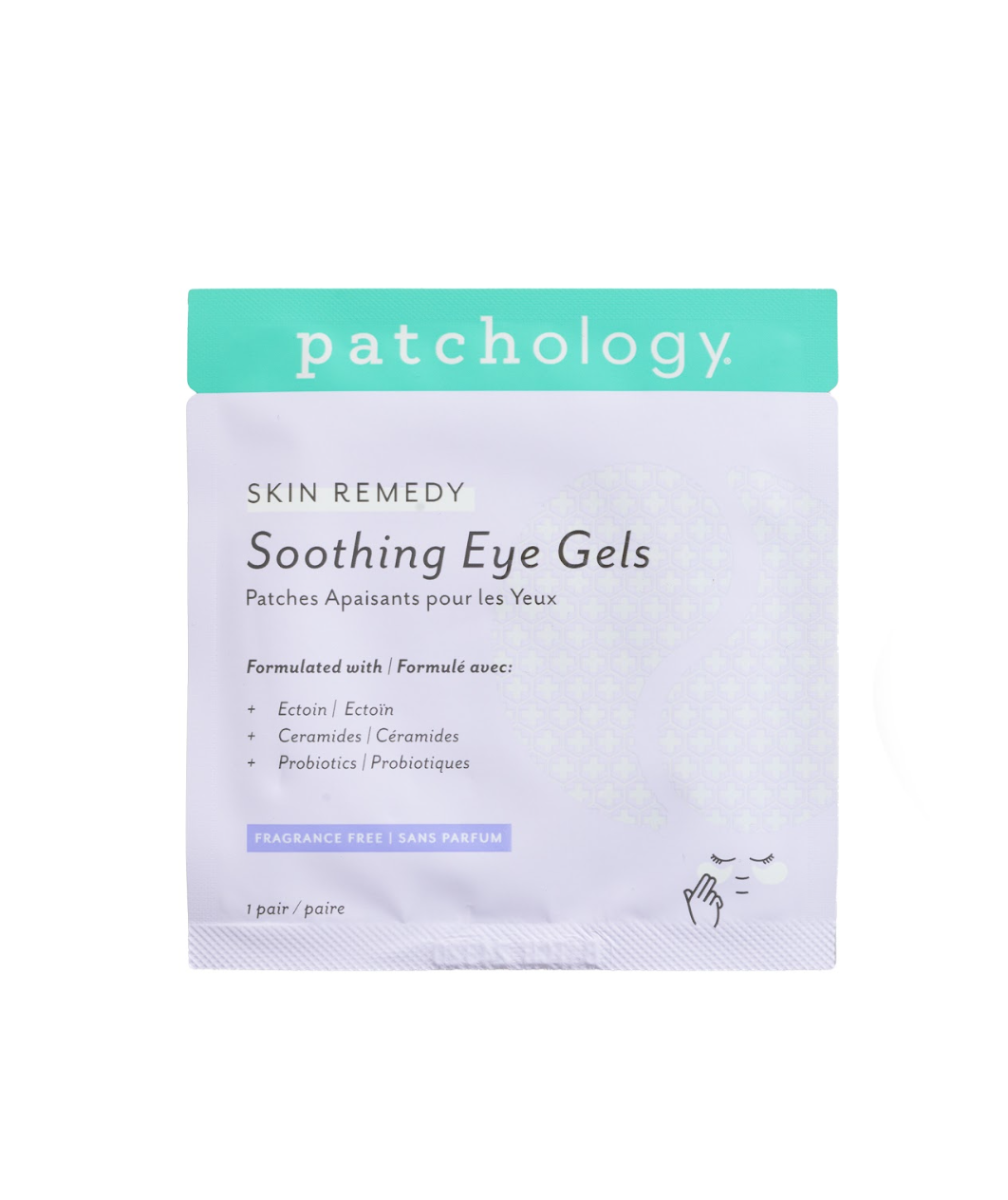 Patchology Skin Remedy Soothing Eye Gel Single - Заспокійливі патчі Patchology Skin Remedy Soothing Eye Gel Single - Заспокійливі патчі