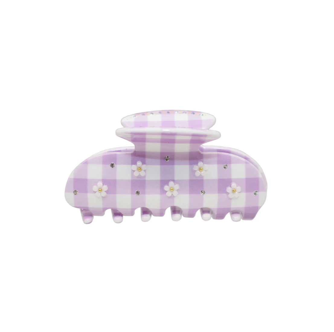 Emi Jay Sweetheart Clip in Daisy Pink Picnic - Крабик для волос