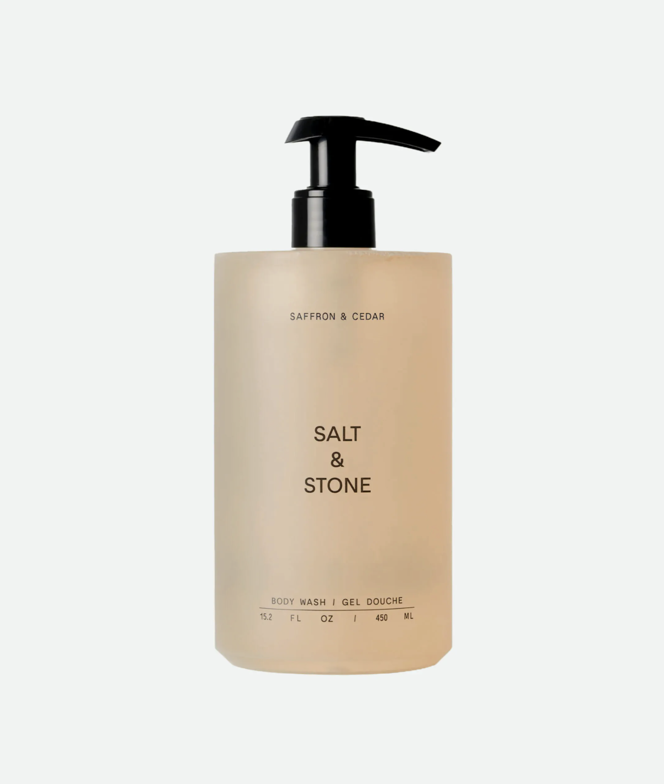 Salt & Stone Body Wash Saffron & Cedar - Антиоксидантний гель для душу з ароматом шафрану та кедру