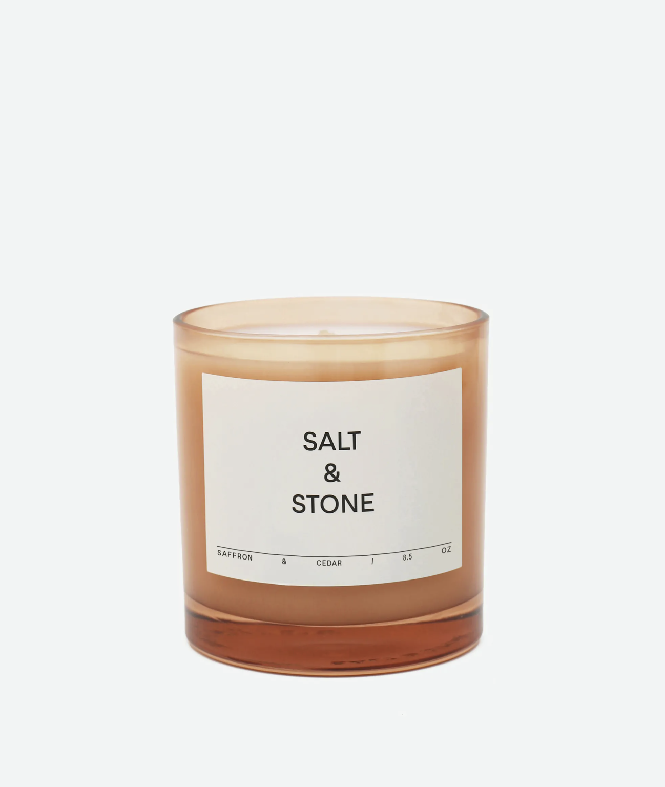 Salt & Stone Candle Saffron & Cedar - Соєва свічка з ароматом шафрану та кедру