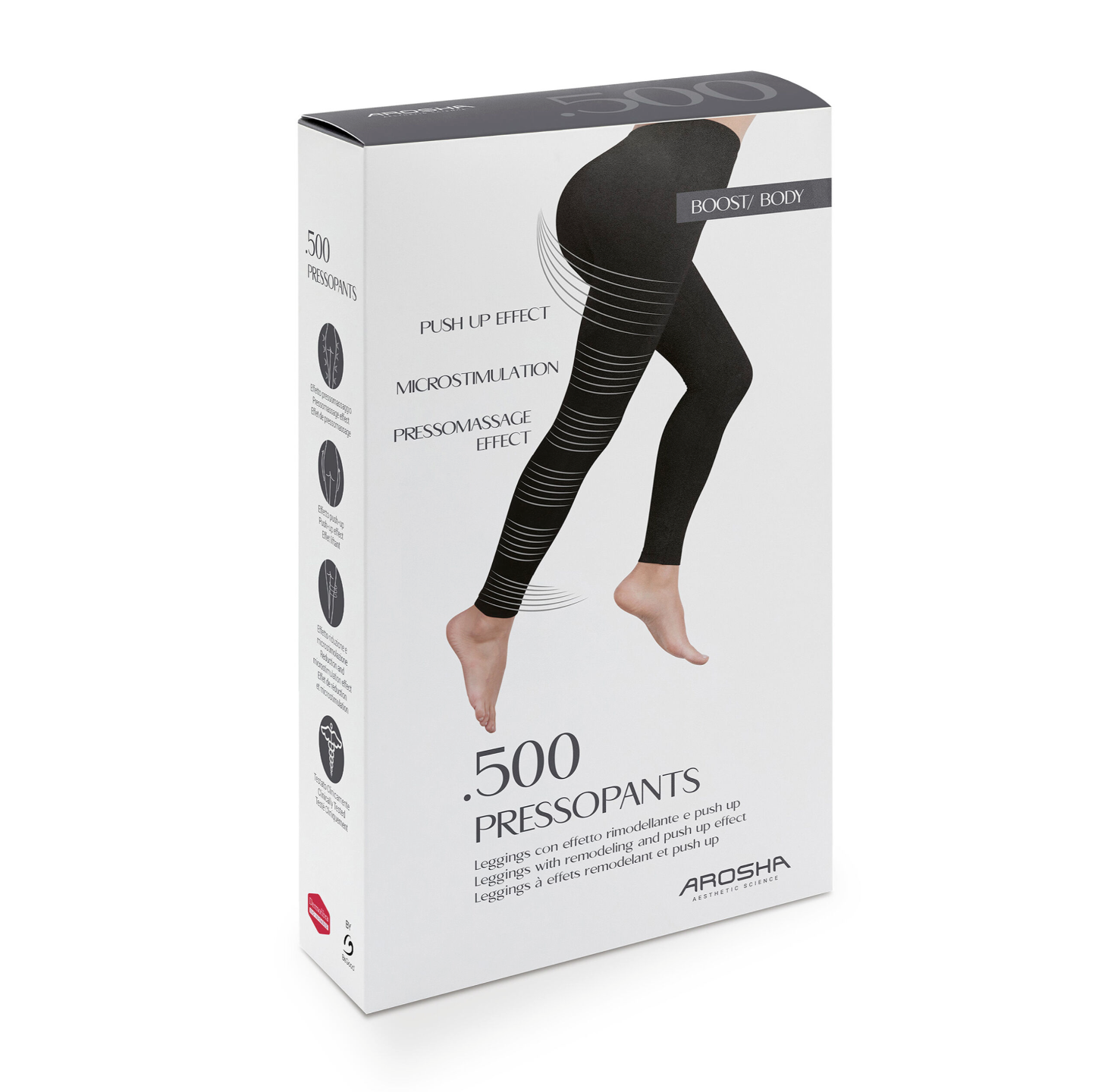 Arosha .500 Pressopants Size XL-XXL - Легінси чорні