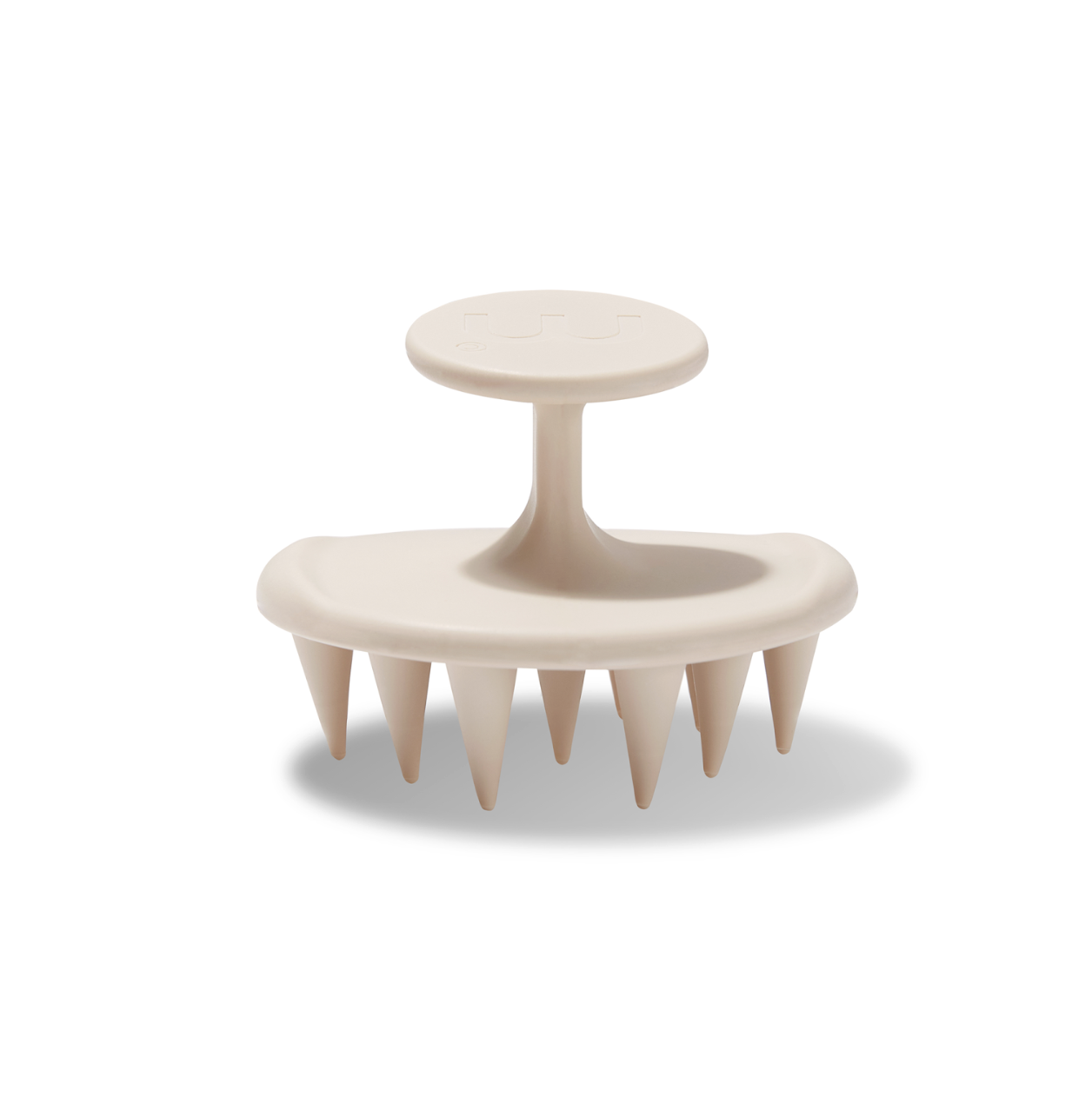 Mon Mou Soft Scrub Brush Nude - Щеточка для очищения кожи головы нюдовая