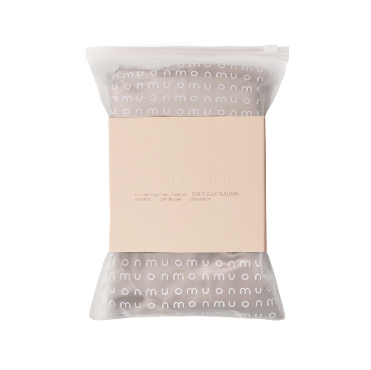 Mon Mou Hair Turban Beige - Тюрбан для волосся бежевий Mon Mou Hair Turban Beige - Тюрбан для волосся бежевий