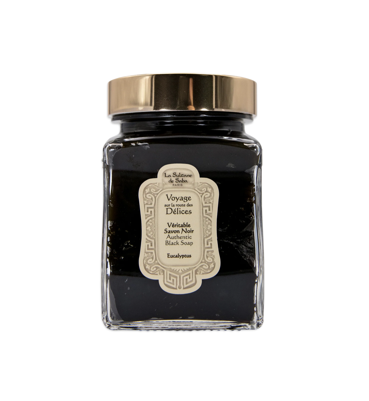 La Sultane de Saba Veritable Savon Noire a L'huile Essentielle d'Eucalyptus - Чорне мило з евкаліптом