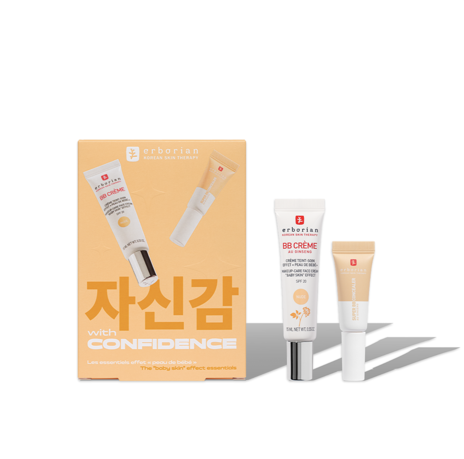 Erborian The Baby Skin Effect Essentials - Набір для ефекту шкіри як у немовля