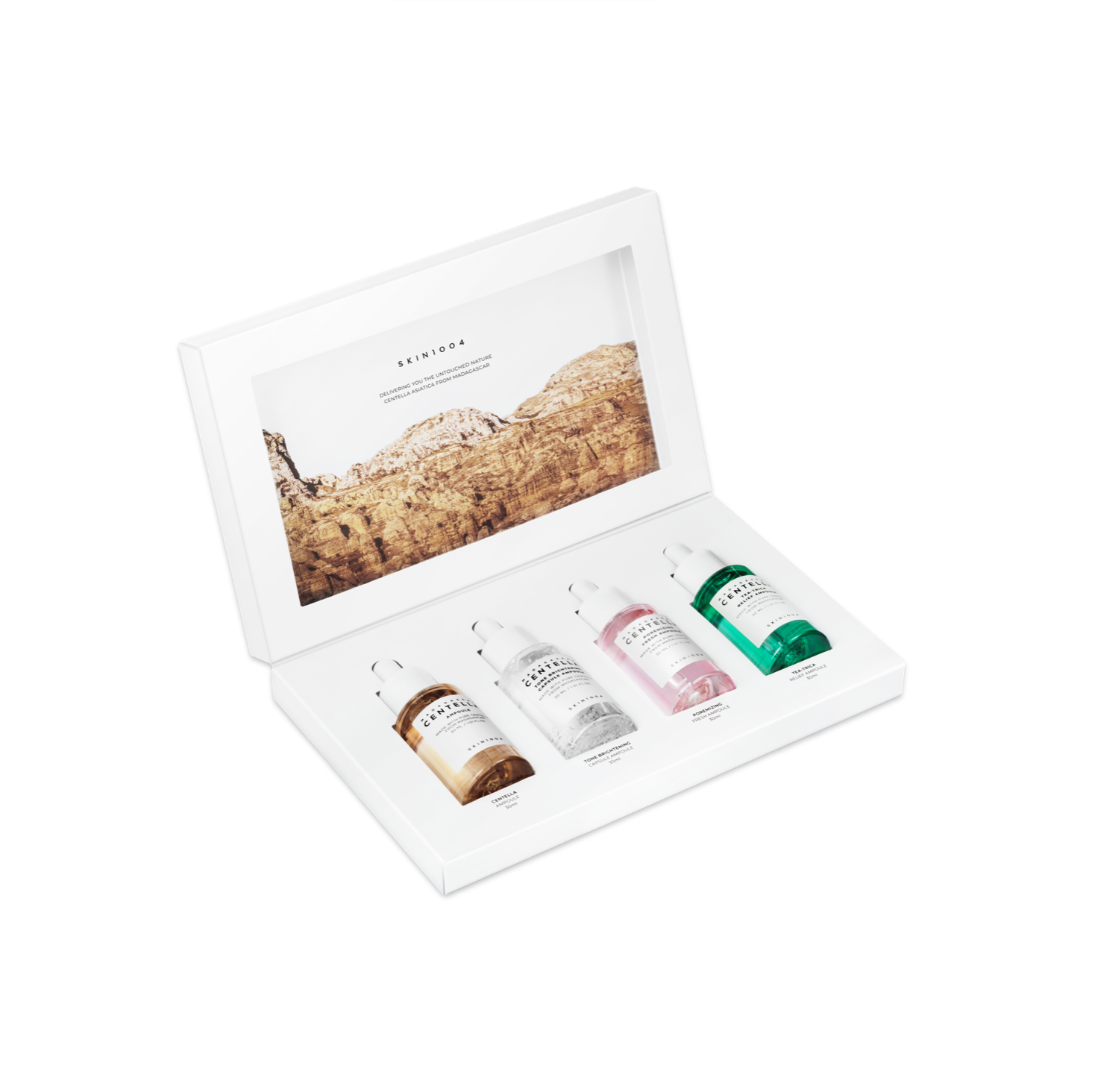 Skin1004 Madagascar Centella Ampoule Kit - Набір сироваток для обличчя з екстрактом центелли азіатської Skin1004 Madagascar Centella Ampoule Kit - Набір сироваток для обличчя з екстрактом центелли азіатської