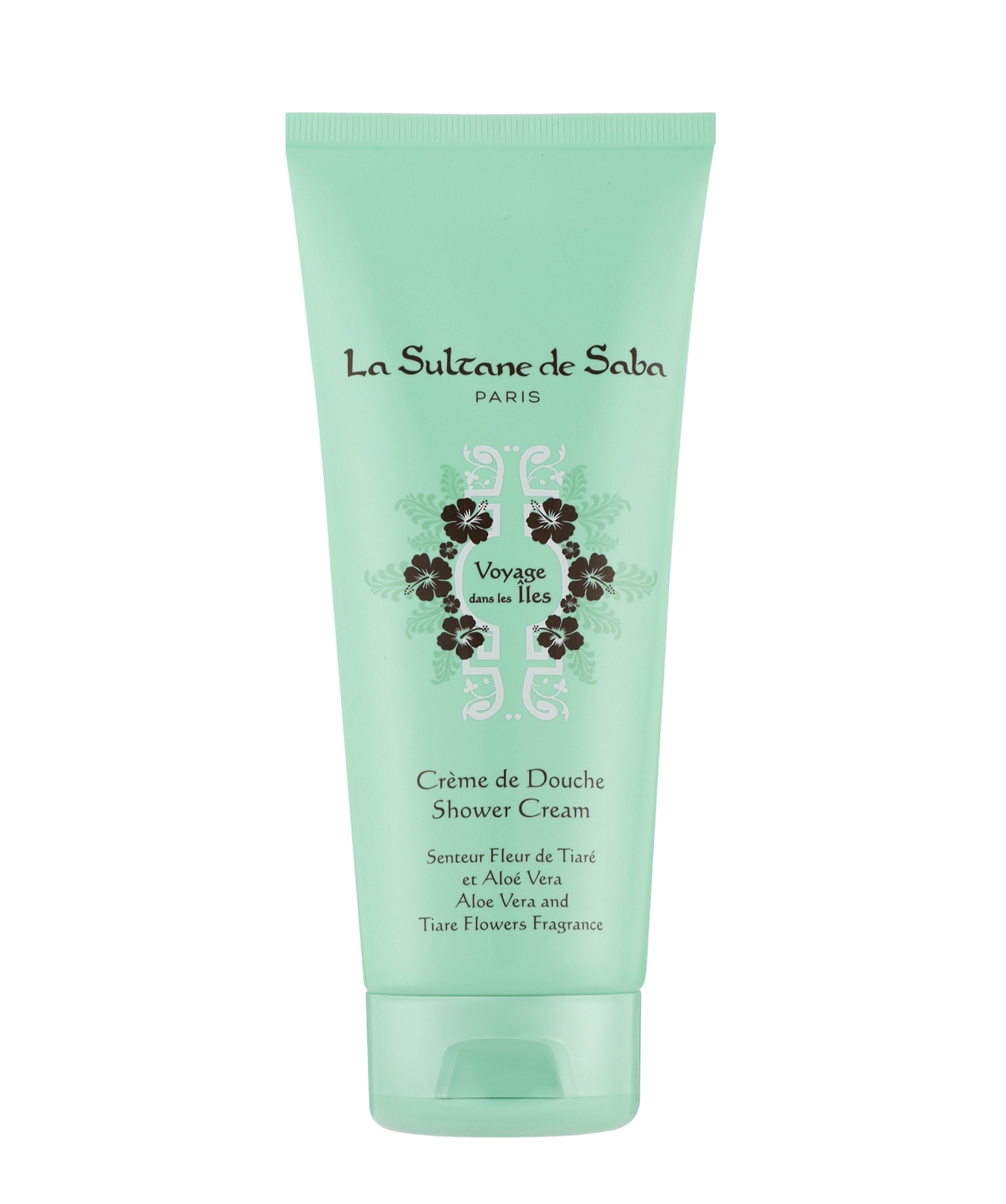 La Sultane de Saba Creme Douche Tahiti Tiara Flowers Aloe Vera Shower Cream - Гель для душа Таити Тиаре Алоэ вера