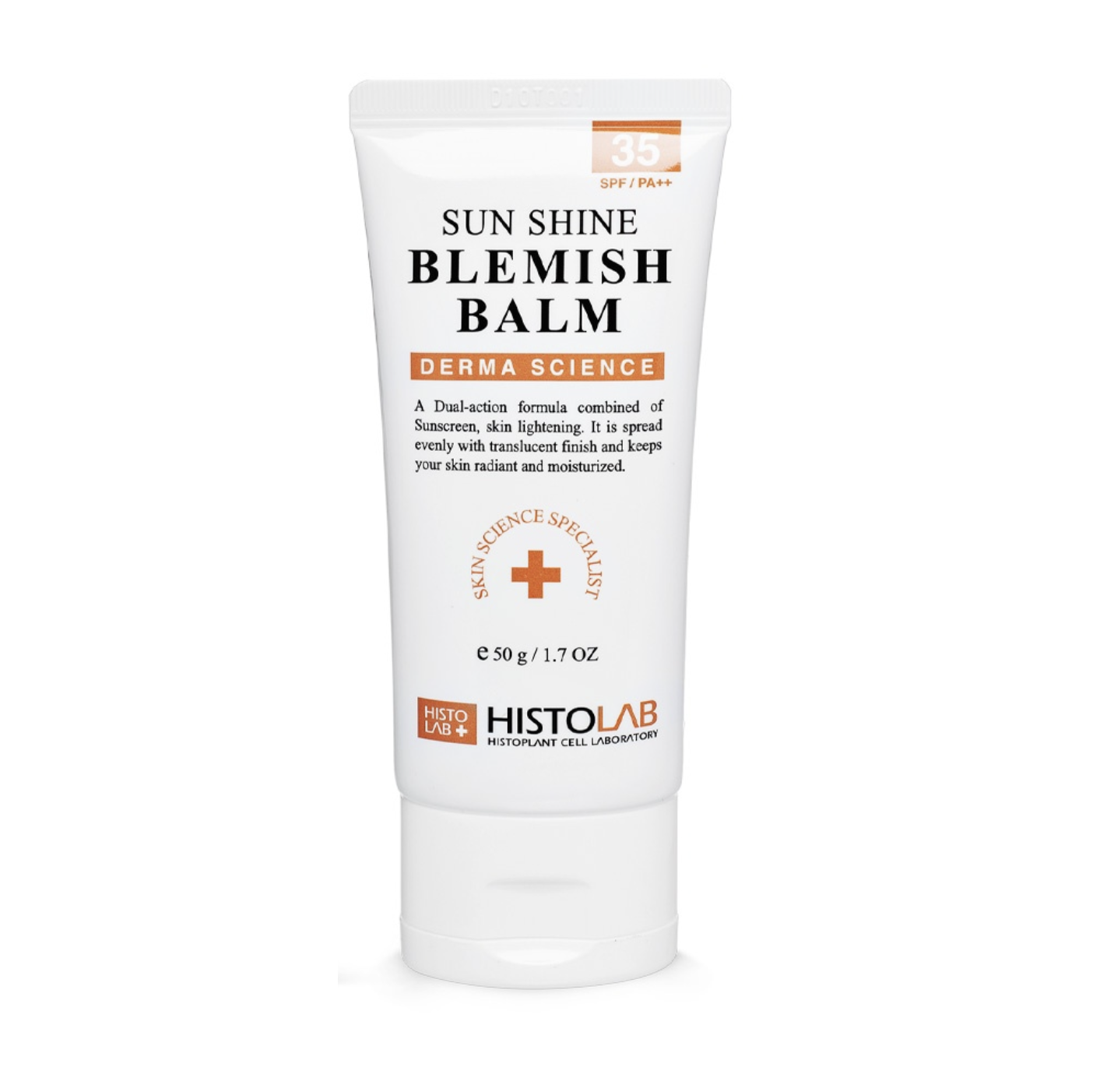 Histolab Sun Shine SPF+35 Blemish Balm - Тональний крем з SPF35+