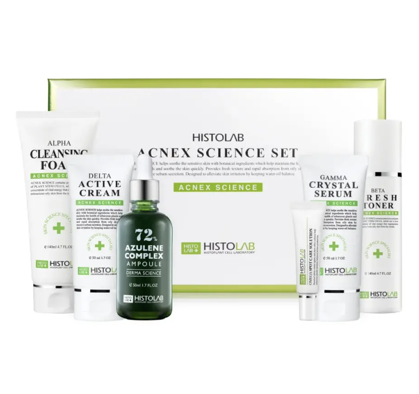 Histolab Acnex Science Set - Набір для догляду за шкірою схильної до акне