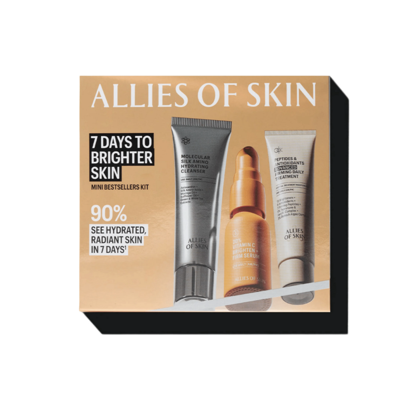 Allies of Skin 7 Days to Brighter Skin Kit - Набір для сяйва шкіри