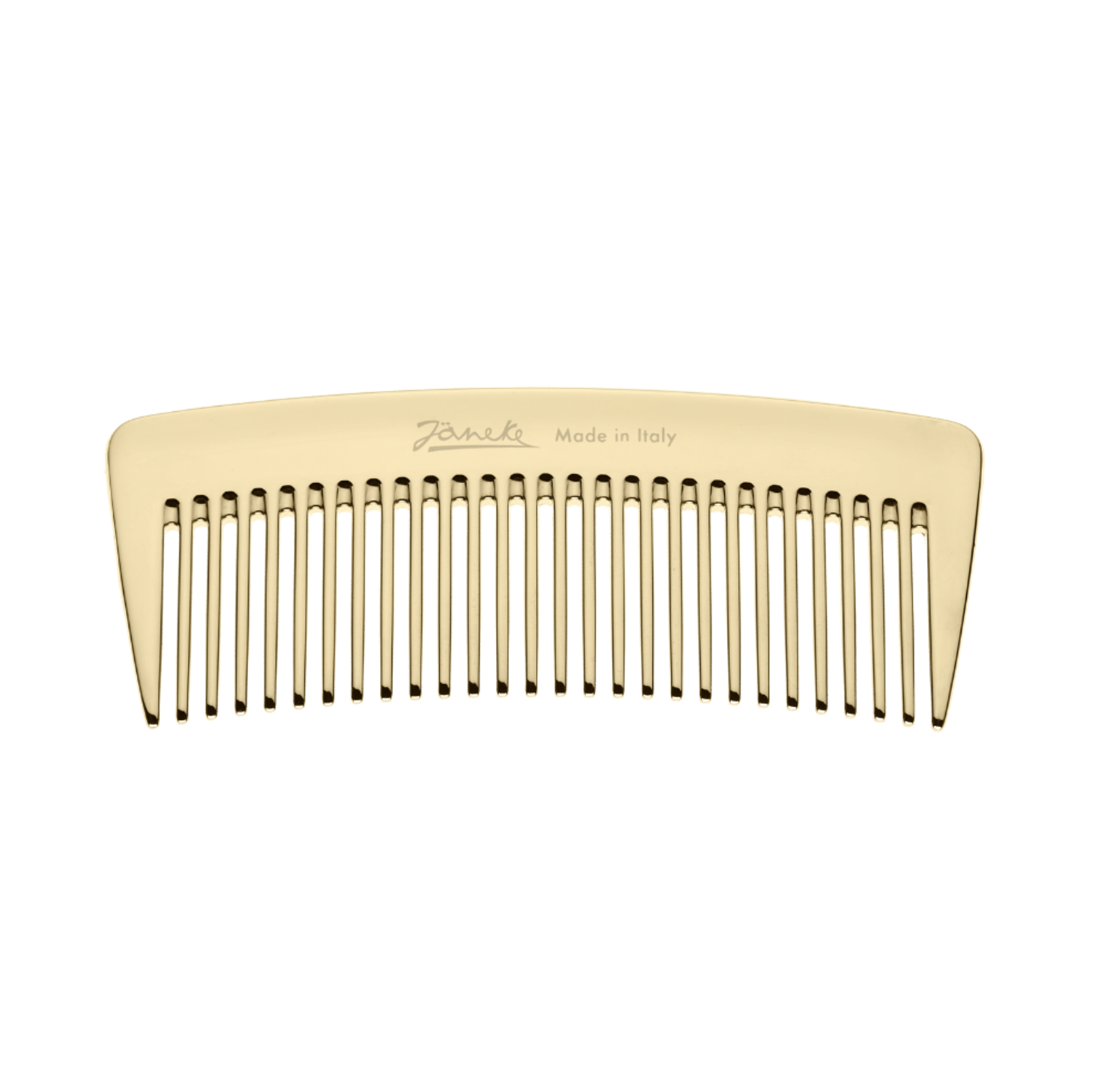 Janeke Styling Comb Small - Гребень для волос маленький золотой AU855