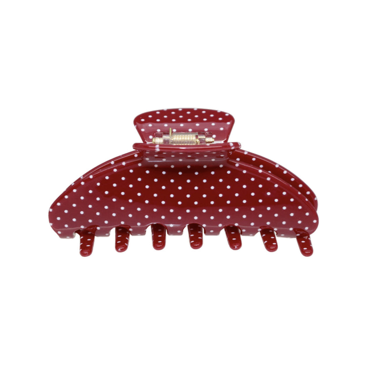 Emi Jay Big Effing Clip in Cherry Polka Dot - Великий крабик для волосся Emi Jay Big Effing Clip in Cherry Polka Dot - Великий крабик для волосся