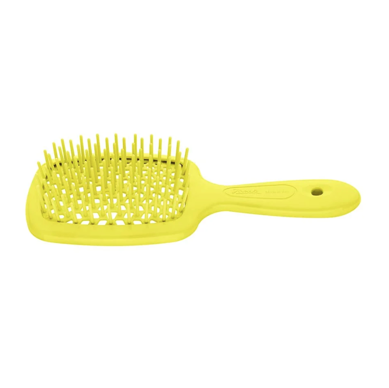 Janeke Superbrush Small - Щетка для волос желтая неоновая 83SP234 YFL