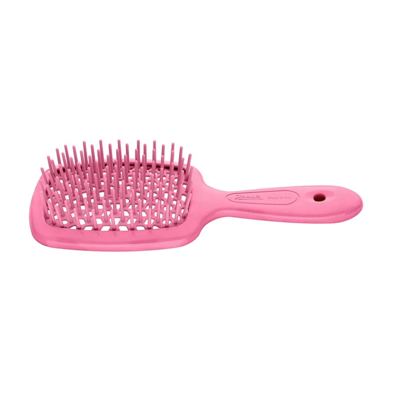Janeke Superbrush Small - Щетка для волос розовая неоновая 83SP234 FFL