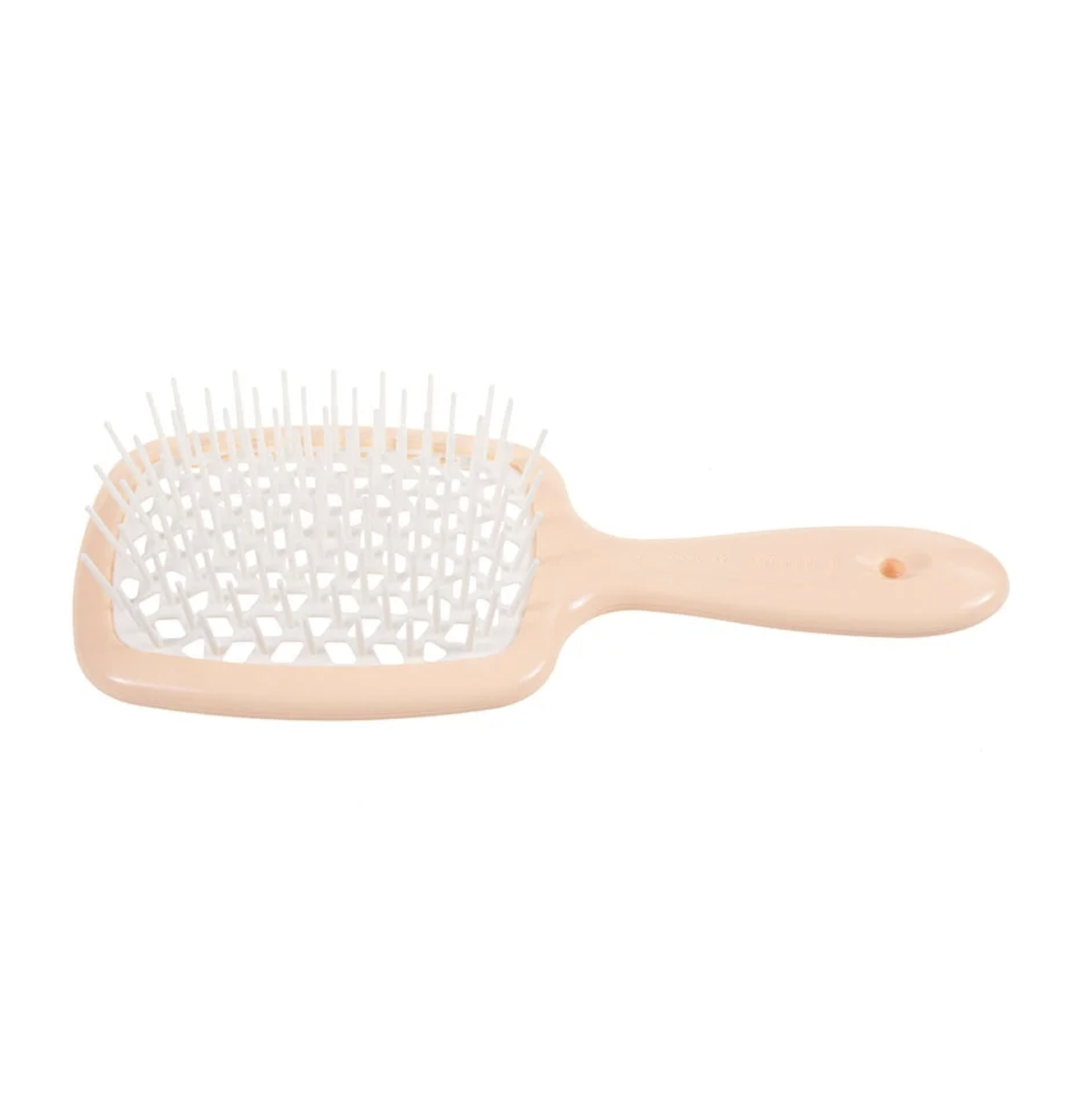 Janeke Superbrush Standart - Щетка для волос персиковая с белым 93SP226 ARA