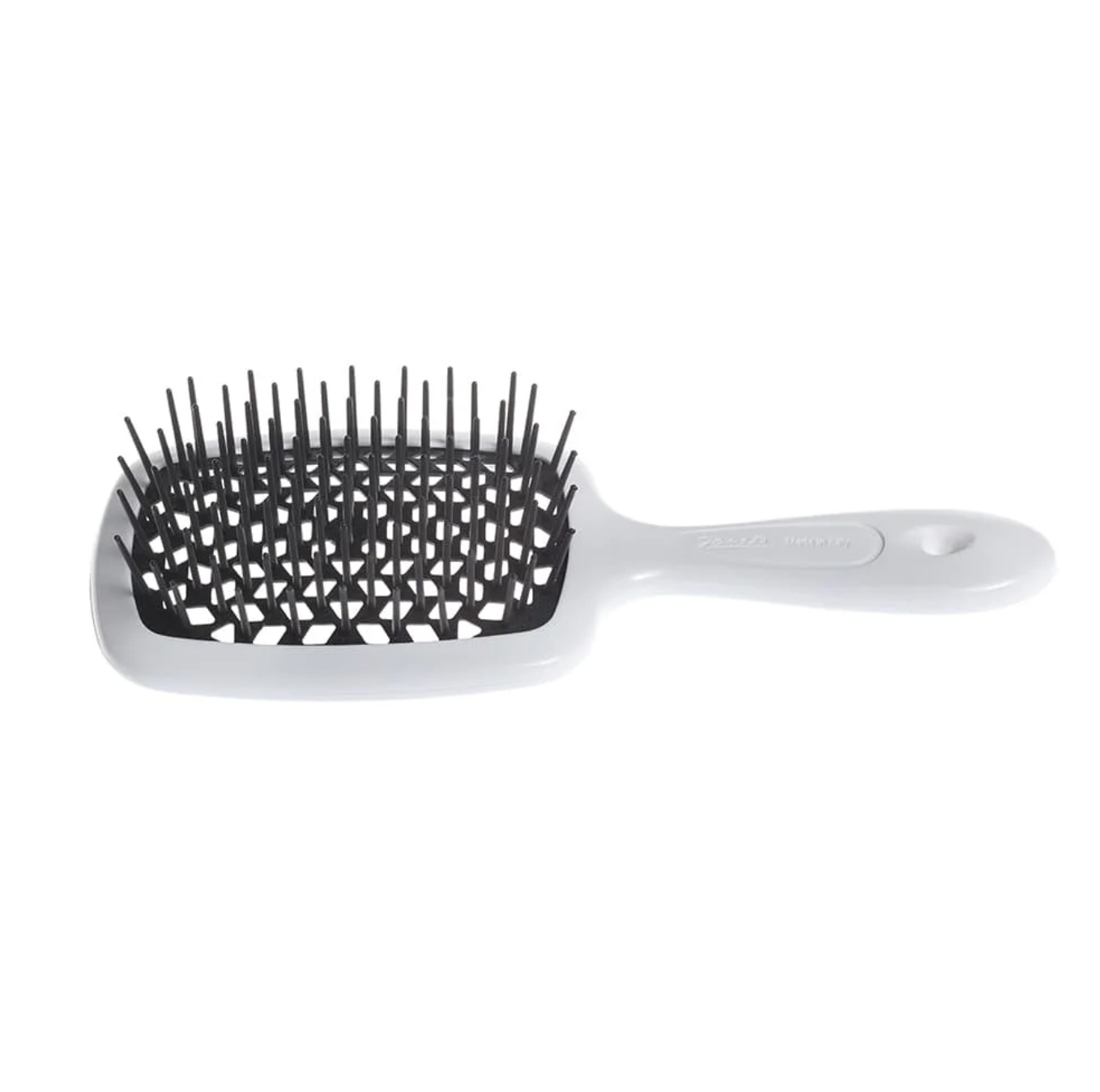 Janeke Superbrush Standart - Щетка для волос белая с черным SP226 BIA
