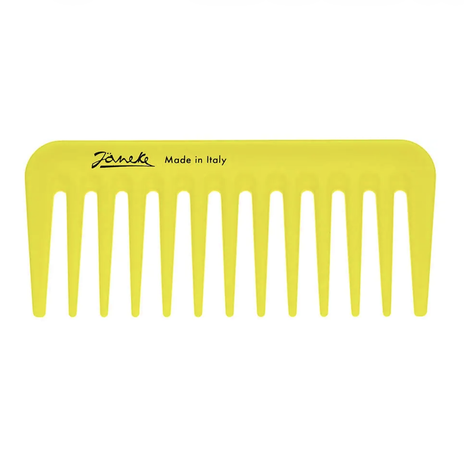 Janeke Supercomb Mini - Гребень для волос маленький желтый 82 872 LIM