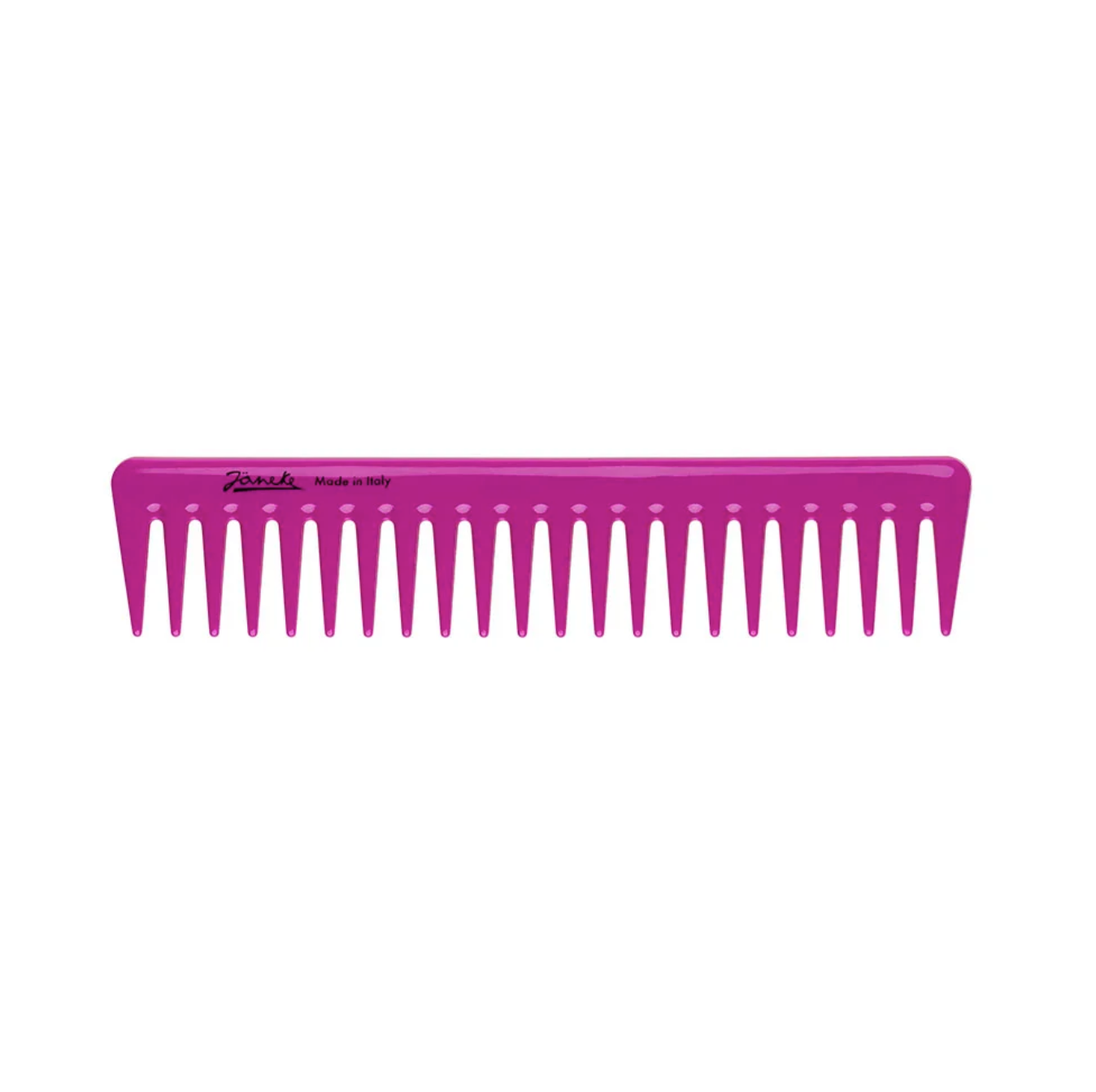 Janeke Supercomb - Гребень для волос розовый неоновый