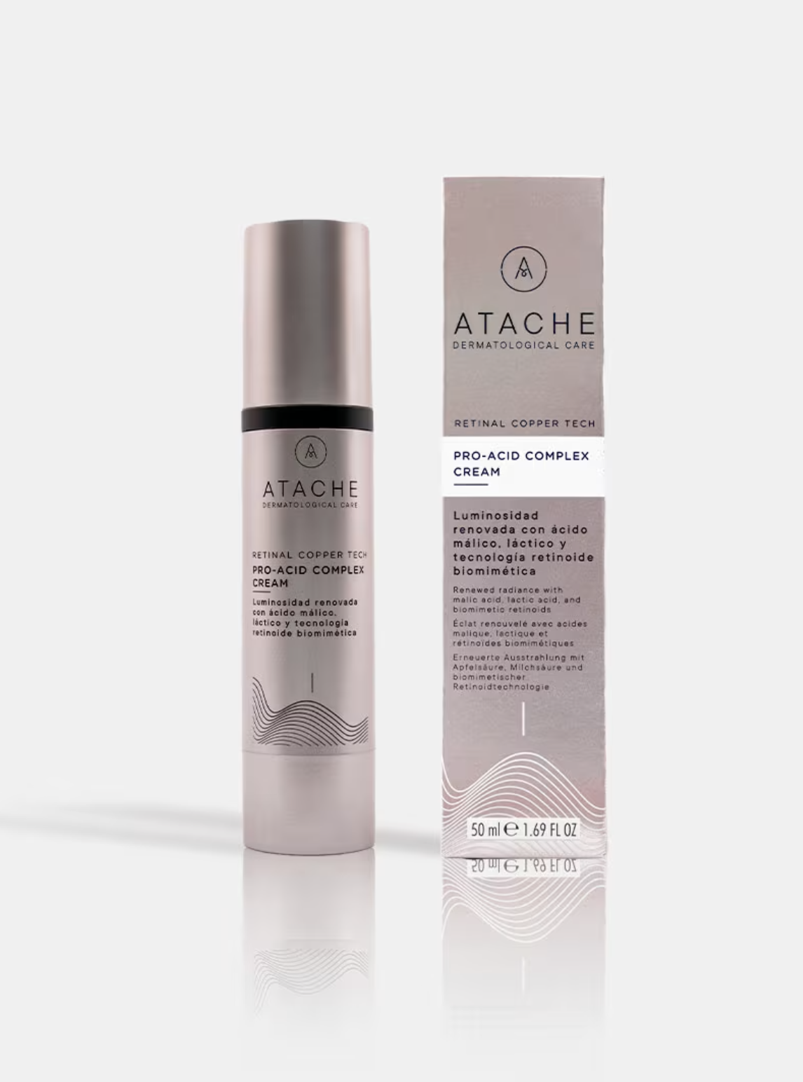 Atache Retinal Copper Tech Pro-Acid Complex Cream - Нічний крем з ретиналем та AHA-кислотами