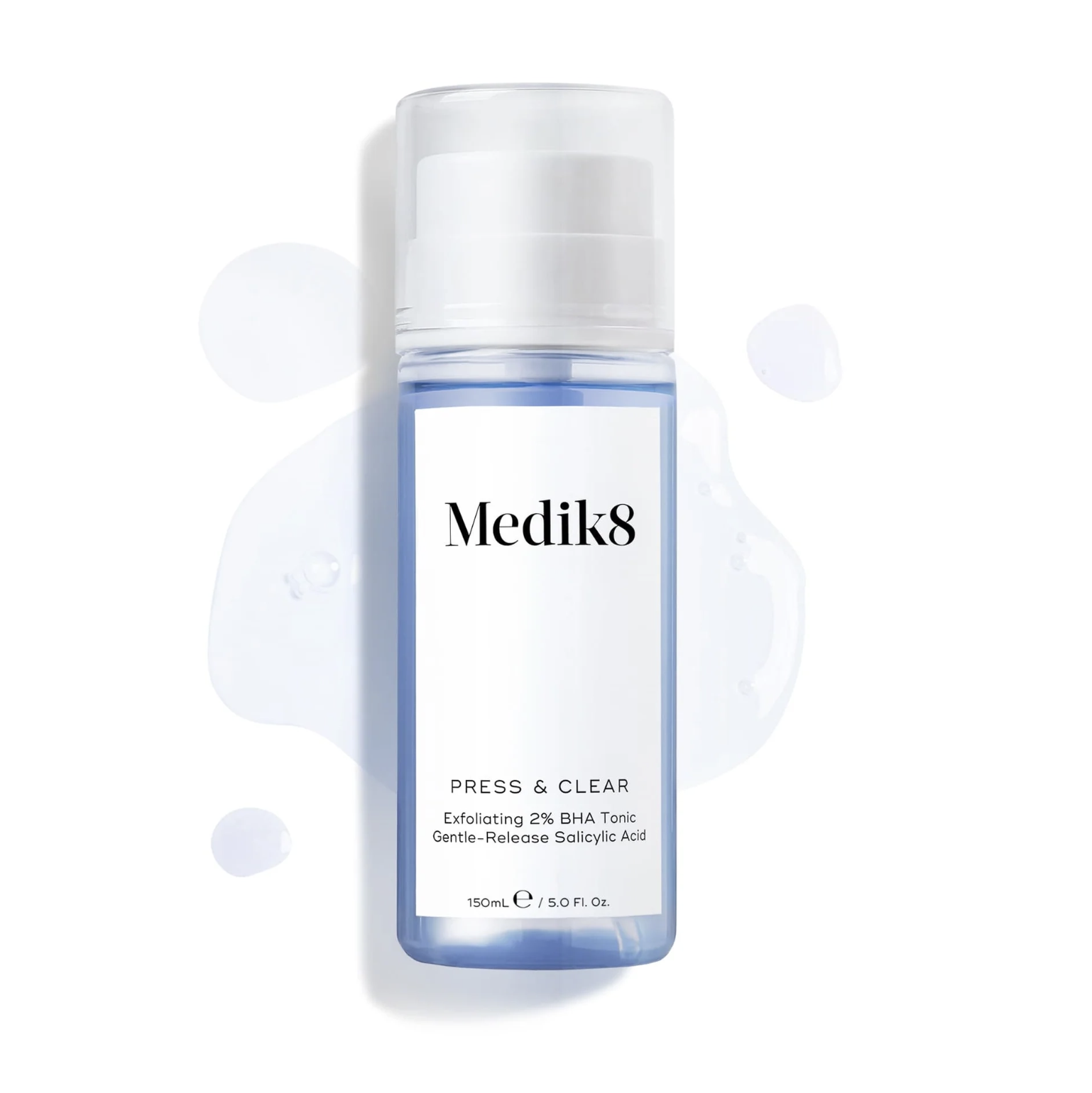 Medik8 Press & Clear - Отшелушивающий тоник с 2% инкапсулированной салициловой кислотой Medik8 Press & Clear - Отшелушивающий тоник с 2% инкапсулированной салициловой кислотой