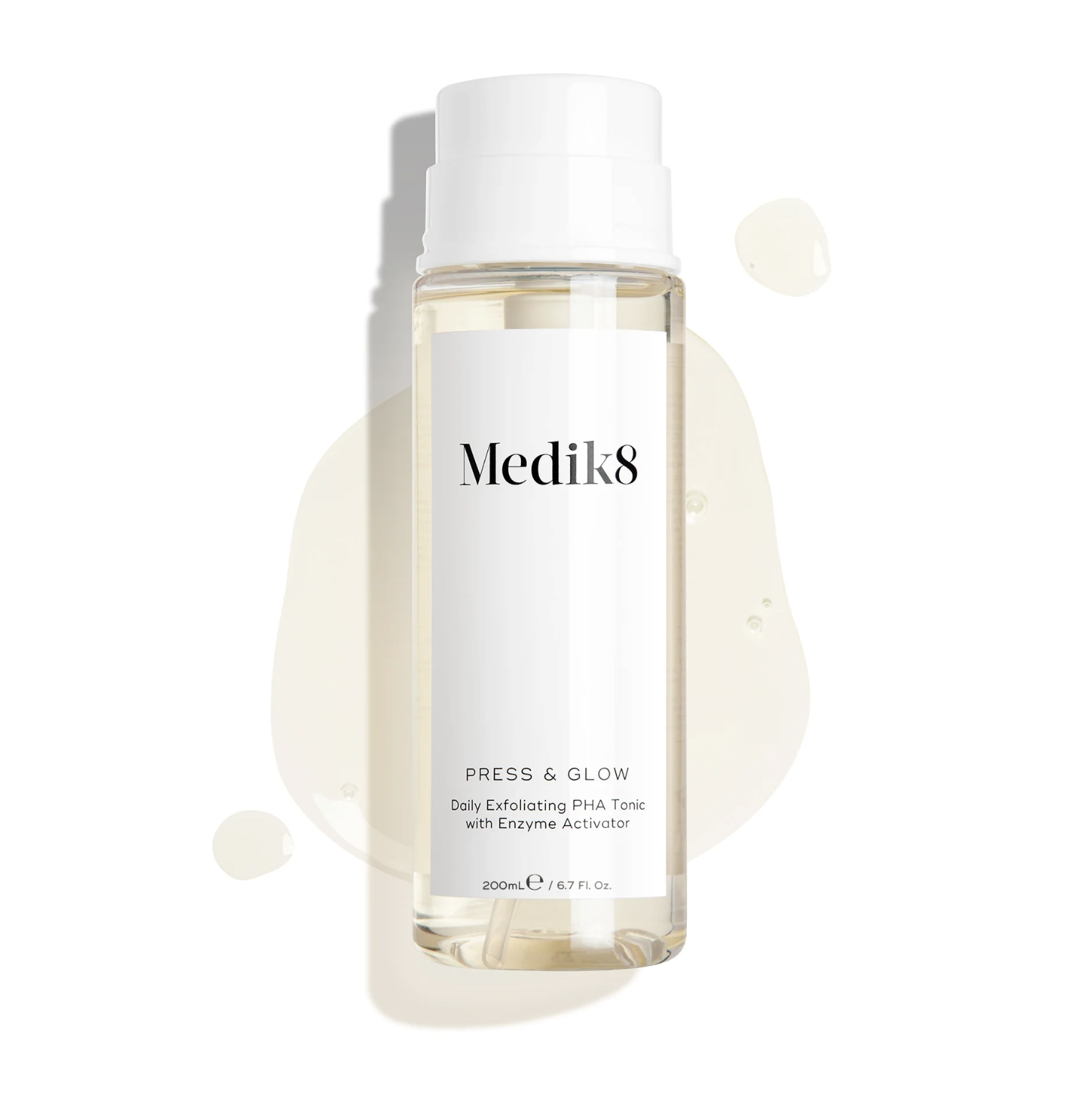 Medik8 Press & Glow - Отшелушивающий тоник с РНА и активатором ферментов Medik8 Press & Glow - Отшелушивающий тоник с РНА и активатором ферментов