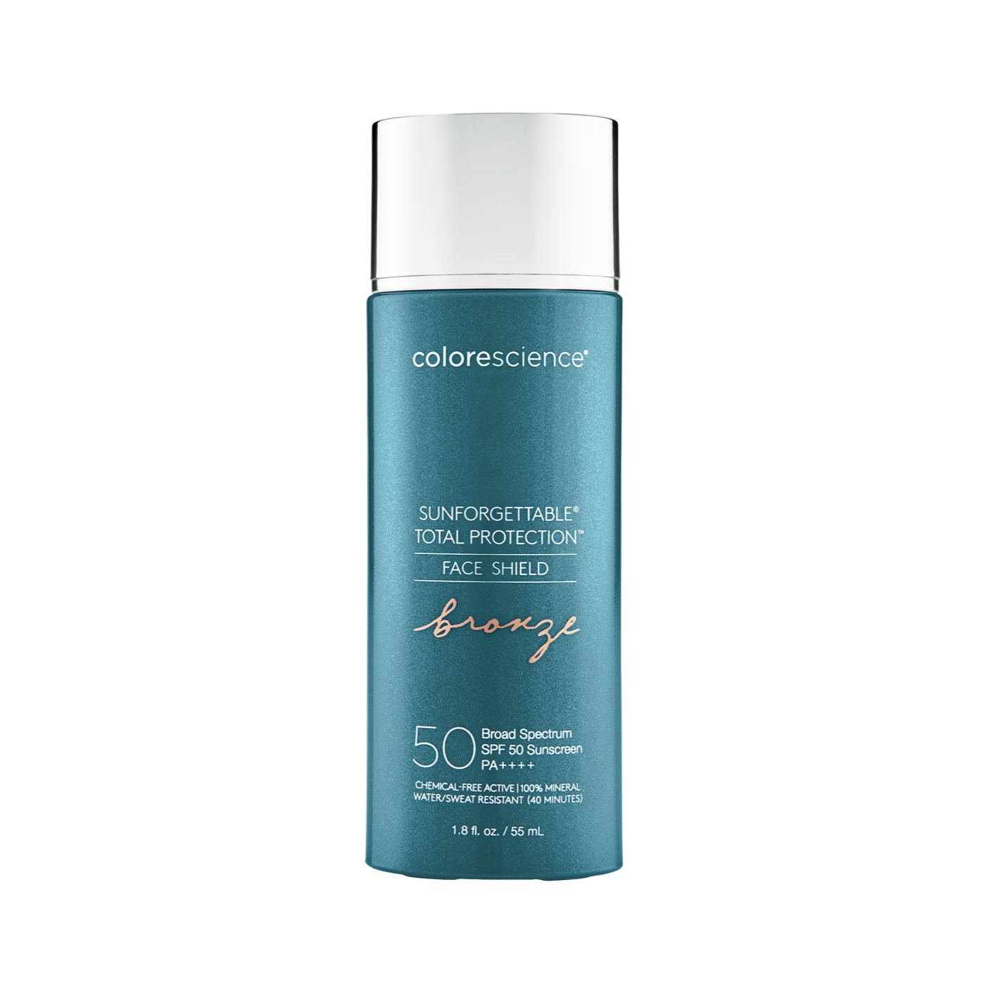 Colorescience Sunforgettable® Total Protection™ Face Shield SPF 50 Bronze - Солнцезащитный крем для лица