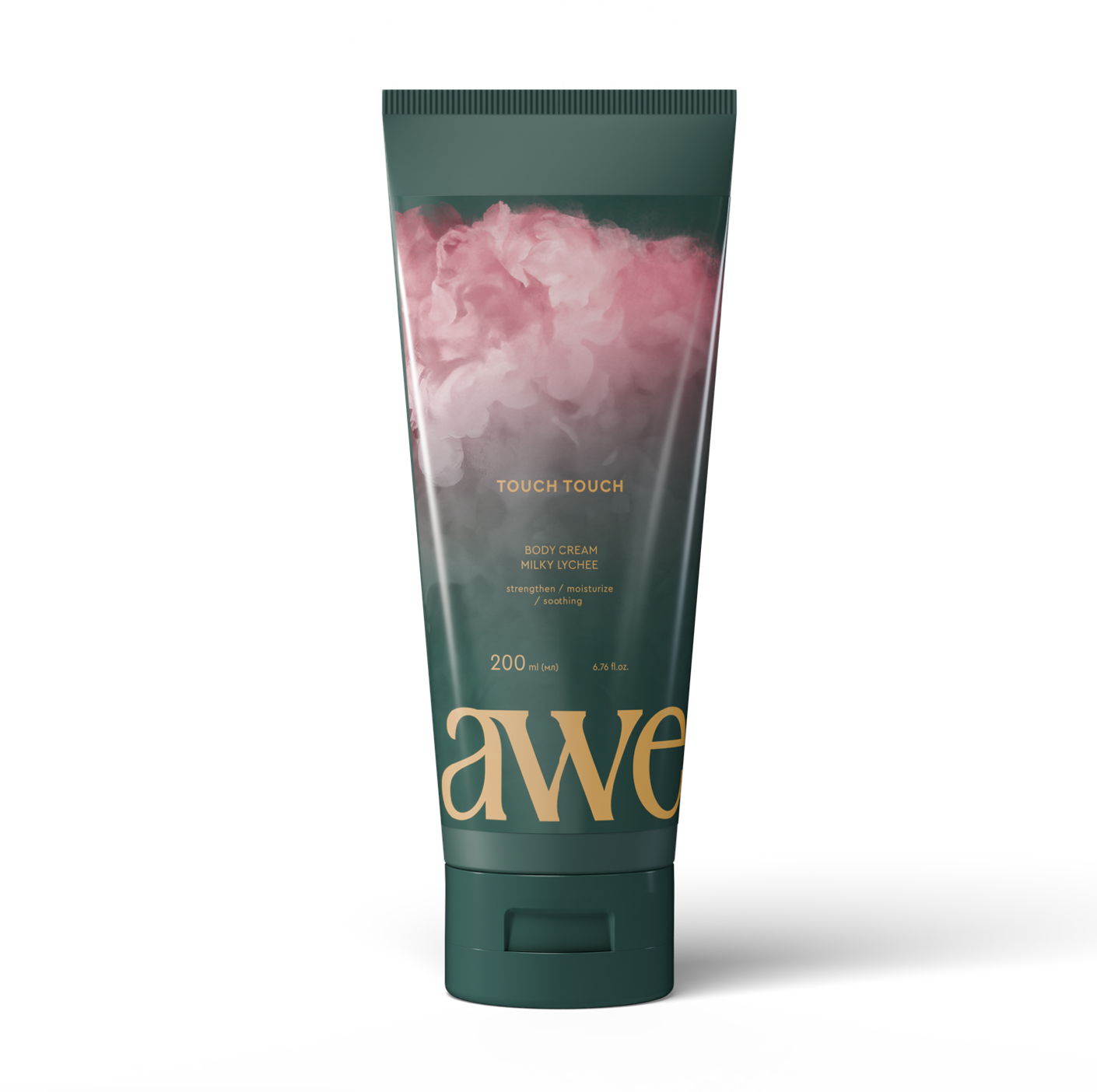 Aweskin Touch Touch Body Cream Milky Lychee - Kегкий крем для тела с ароматом личи